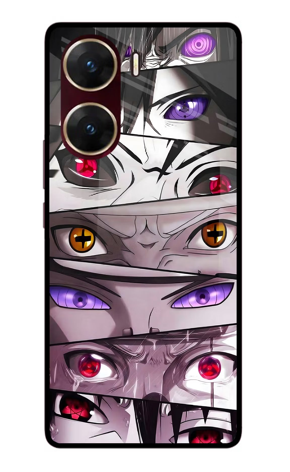 Naruto Anime Vivo V29E Glass Case Back Cover by Casekaro