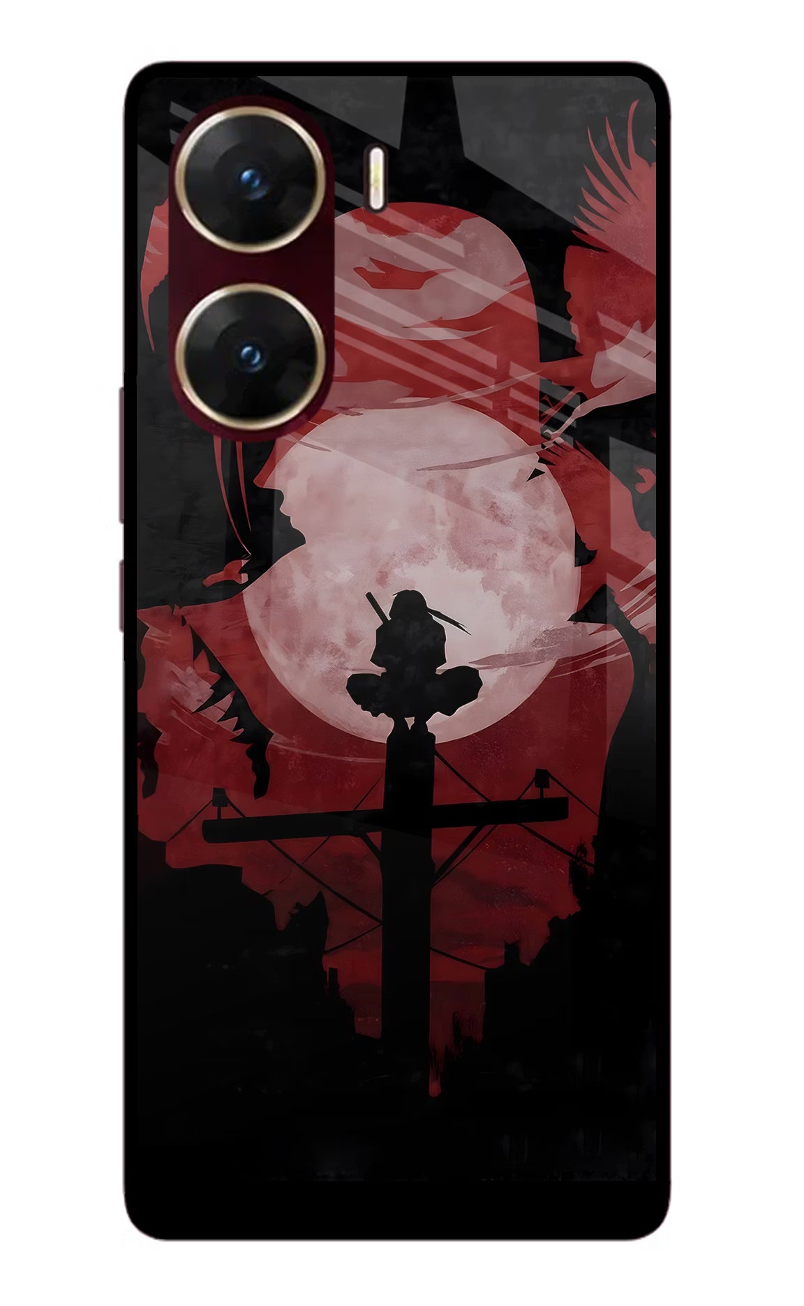 Naruto Anime Vivo V29E Glass Case Back Cover by Casekaro