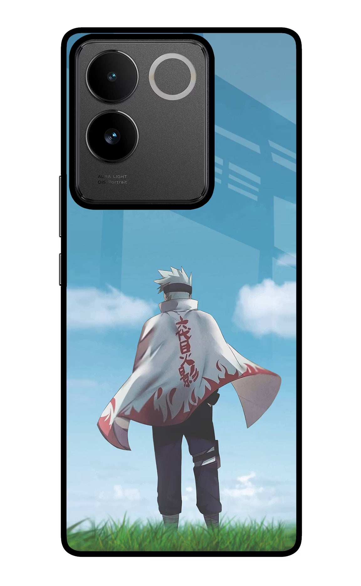 Kakashi IQOO Z7 Pro 5G Glass Case Back Cover by Casekaro