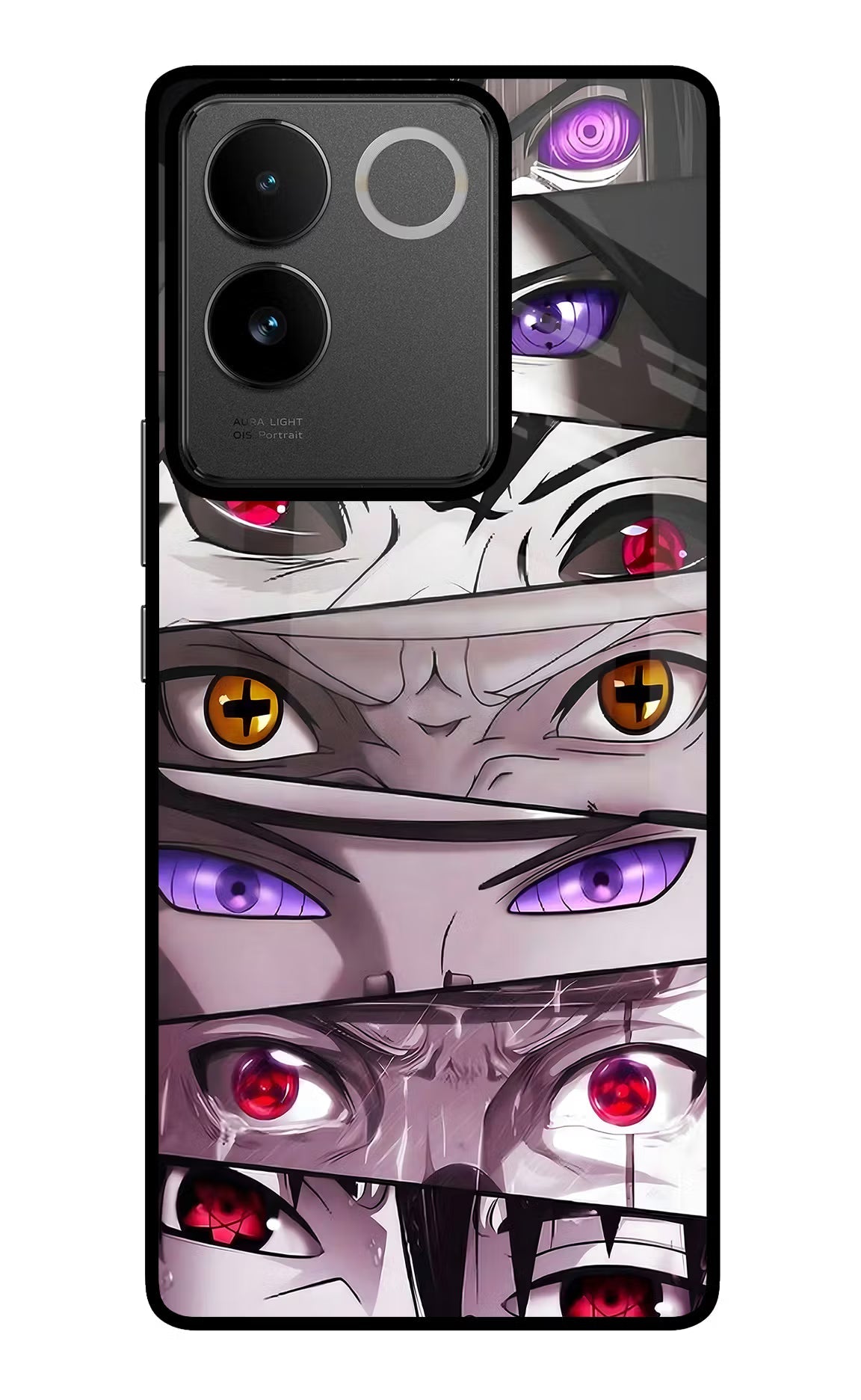 Naruto Anime IQOO Z7 Pro 5G Glass Case Back Cover by Casekaro