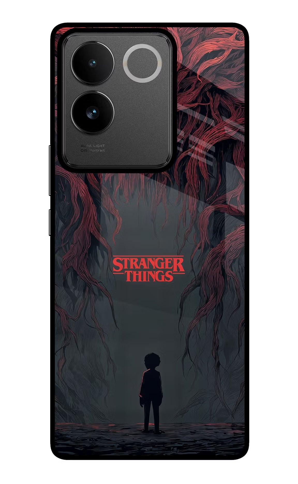 Ordinary Things Dark Side IQOO Z7 Pro 5G Glass Case Back Cover by Casekaro