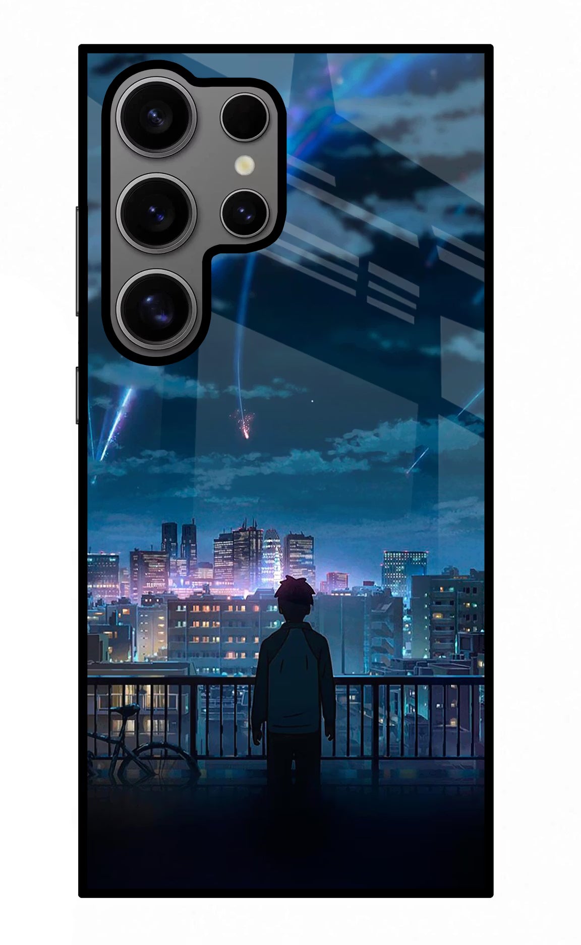 Anime Samsung S24 Ultra Glass Case Back Cover by Casekaro