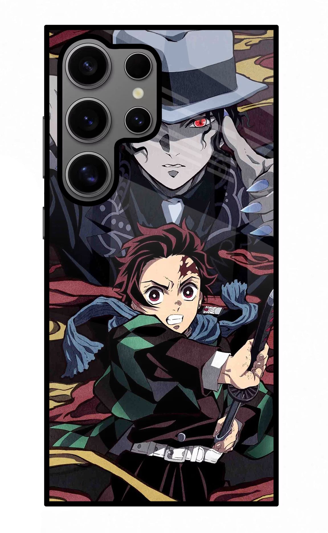 Demon Slayer Samsung S24 Ultra Glass Case Back Cover by Casekaro