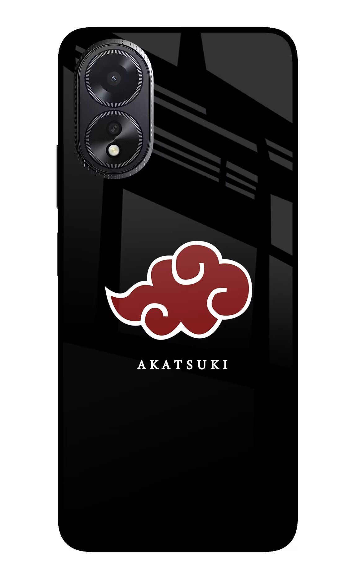 Akatsuki Oppo A18/Oppo A38 Glass Case Back Cover by Casekaro