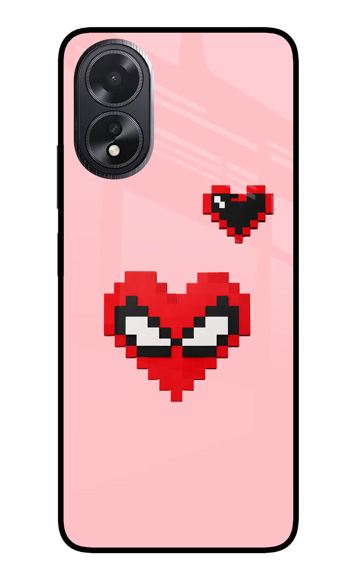 Gwen Heart Oppo A18/Oppo A38 Glass Case Back Cover by Casekaro