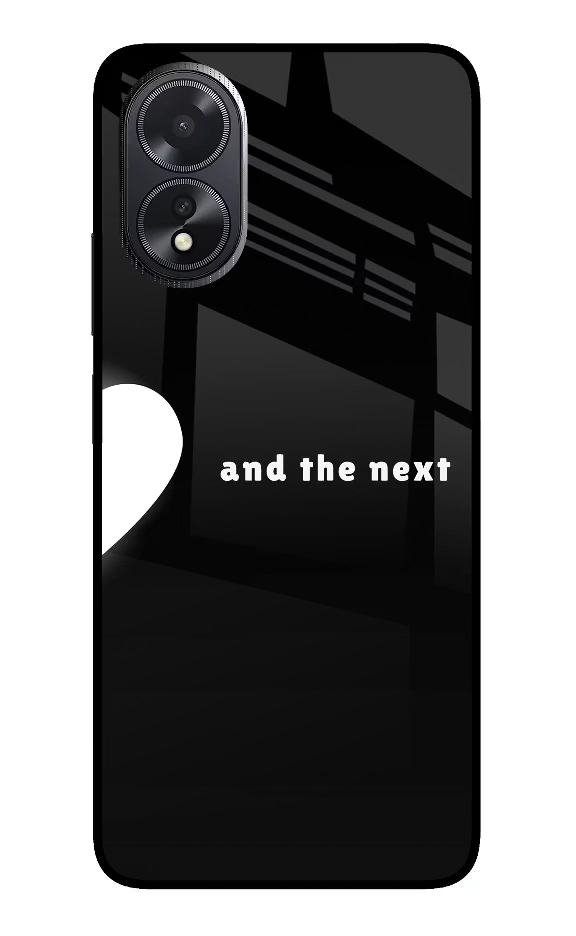 Next World Oppo A18/Oppo A38 Glass Case Back Cover by Casekaro