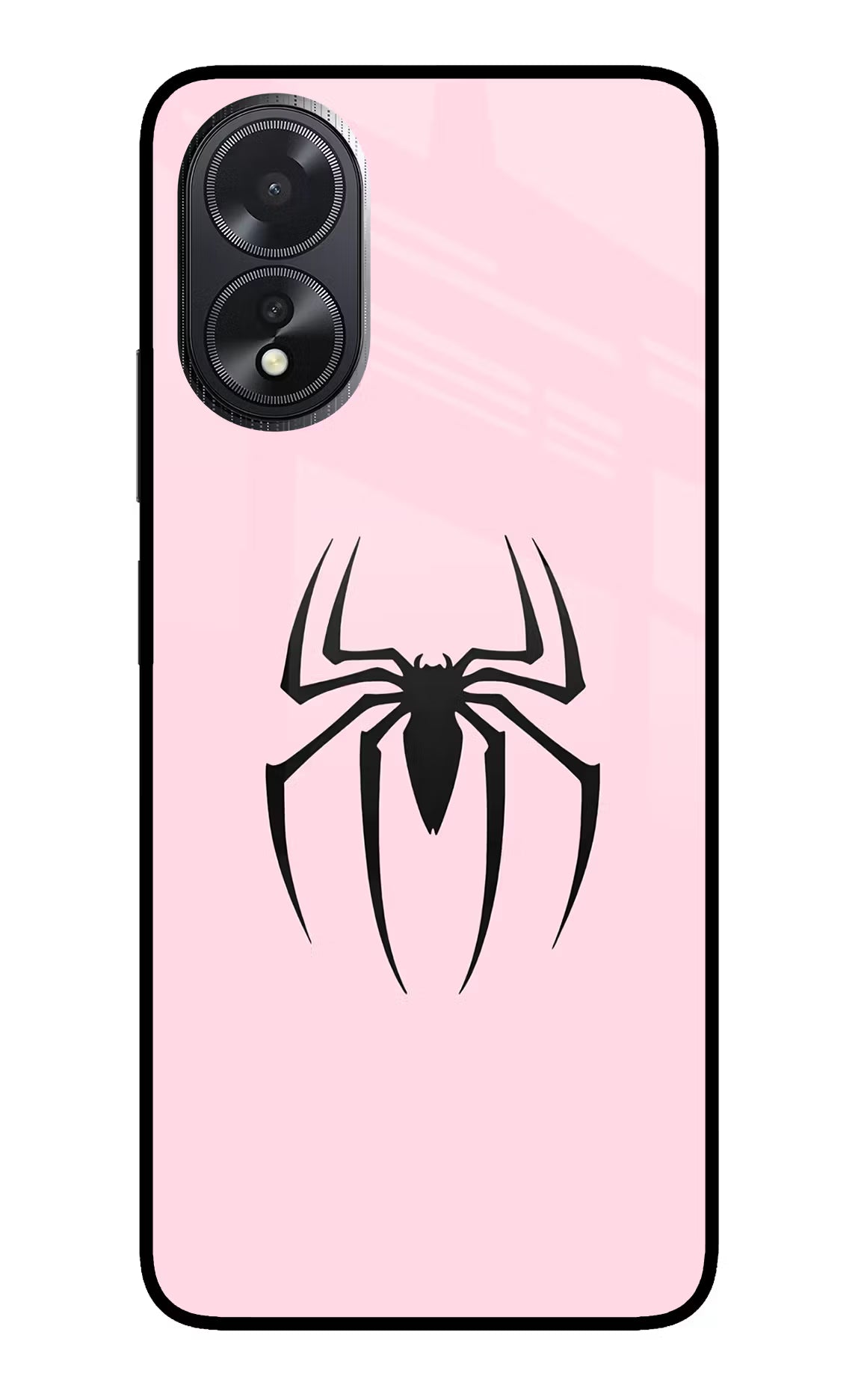 Peter Symbol Oppo A18/Oppo A38 Glass Case Back Cover by Casekaro