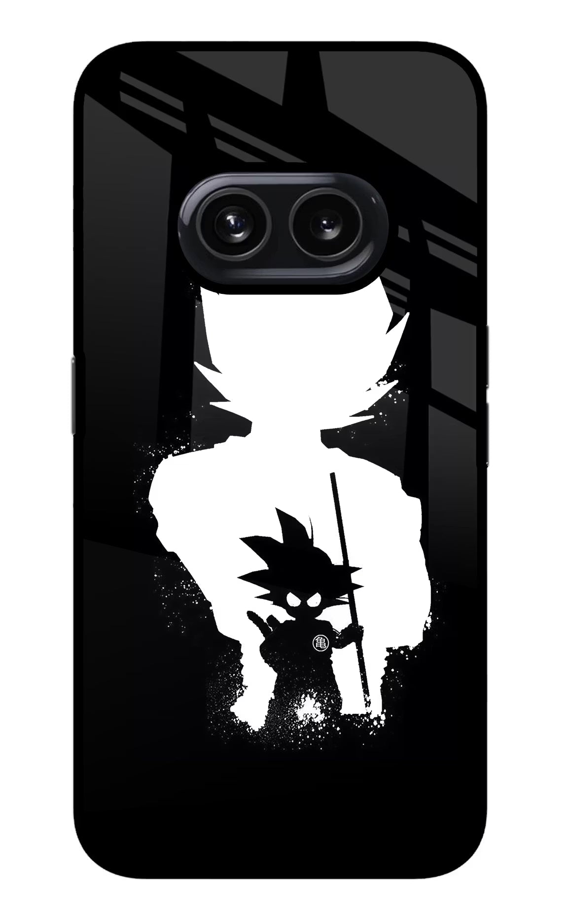 Goku Shadow Nothing Phone 2A Glass Case Back Cover by Casekaro