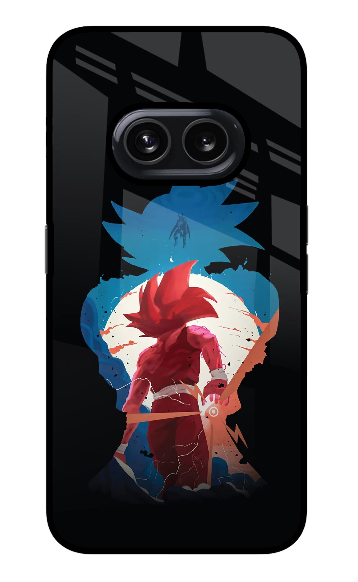 Goku Nothing Phone 2A Glass Case Back Cover by Casekaro
