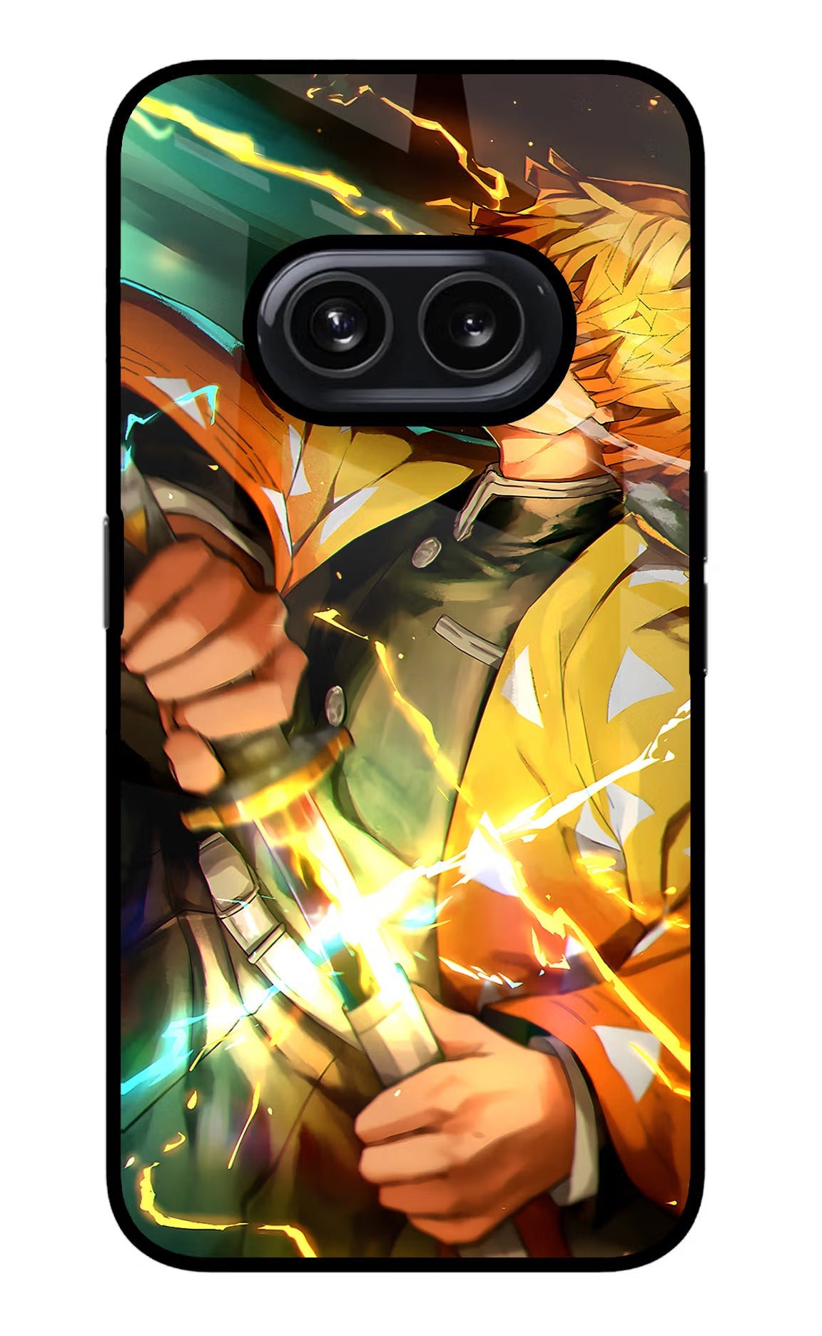 Demon Slayer Nothing Phone 2A Glass Case Back Cover by Casekaro