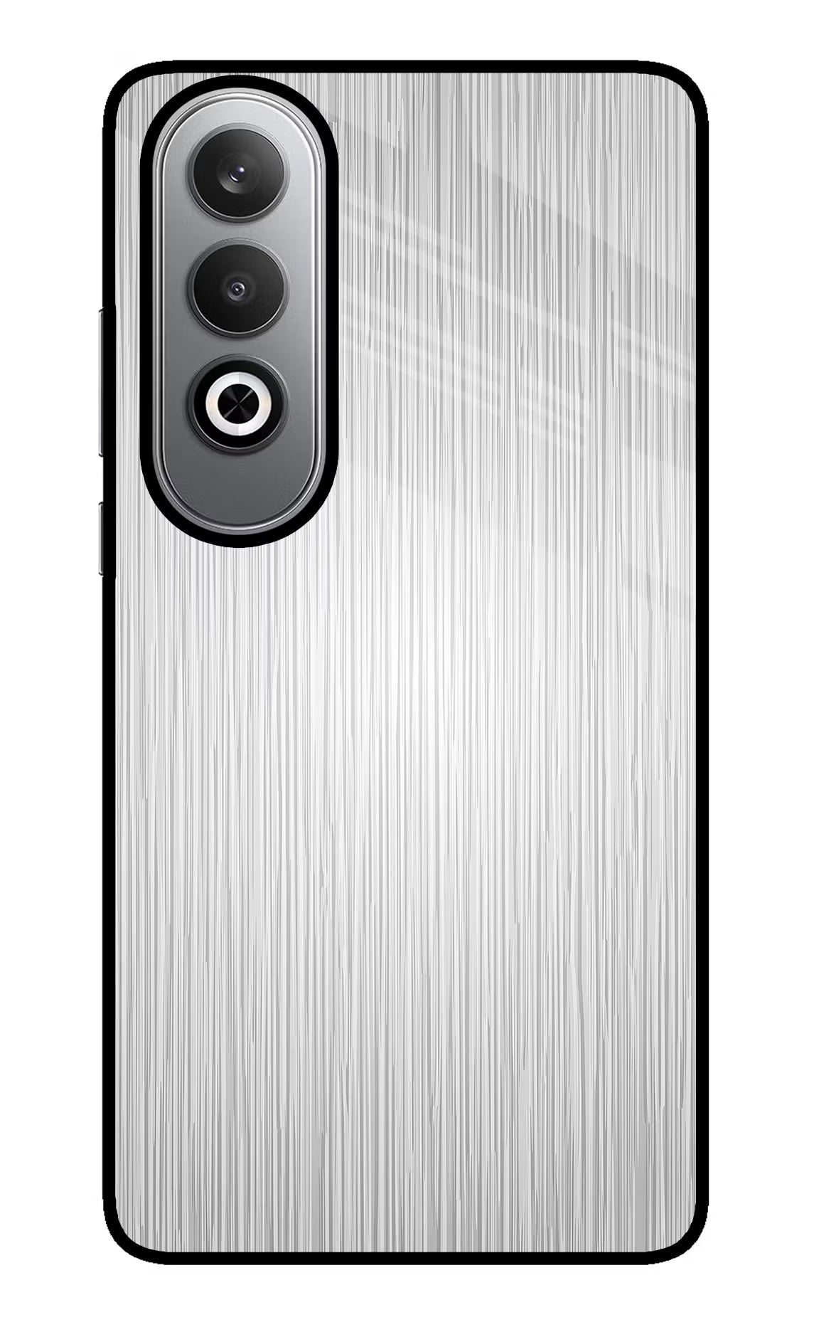 Wooden Grey Texture Oneplus Nord CE4 Glass Case Back Cover by Casekaro