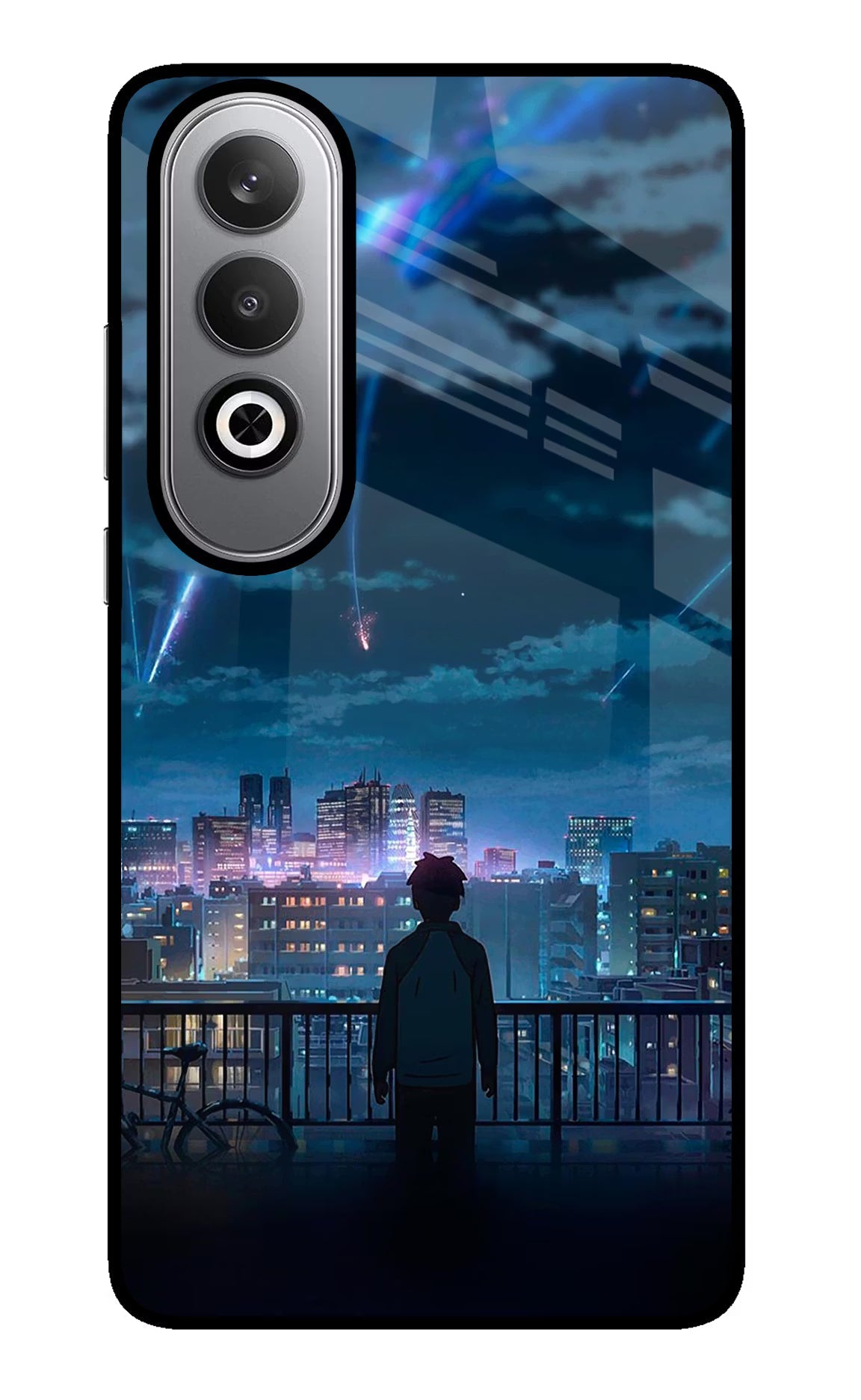 Anime Oneplus Nord CE4 Glass Case Back Cover by Casekaro