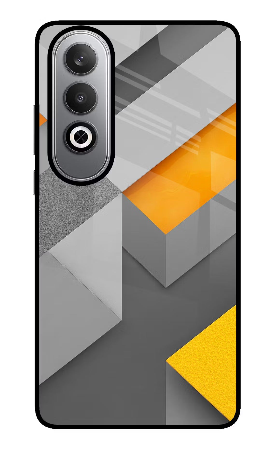 Abstract Oneplus Nord CE4 Glass Case Back Cover by Casekaro