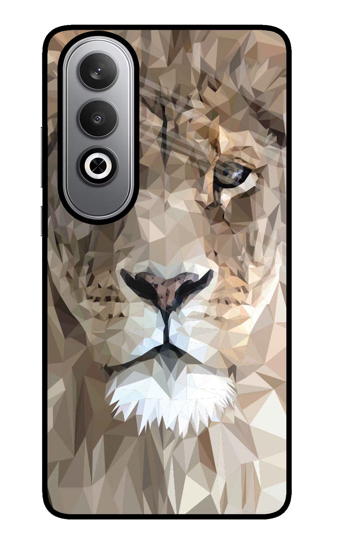 Lion Art Oneplus Nord CE4 Glass Case Back Cover by Casekaro