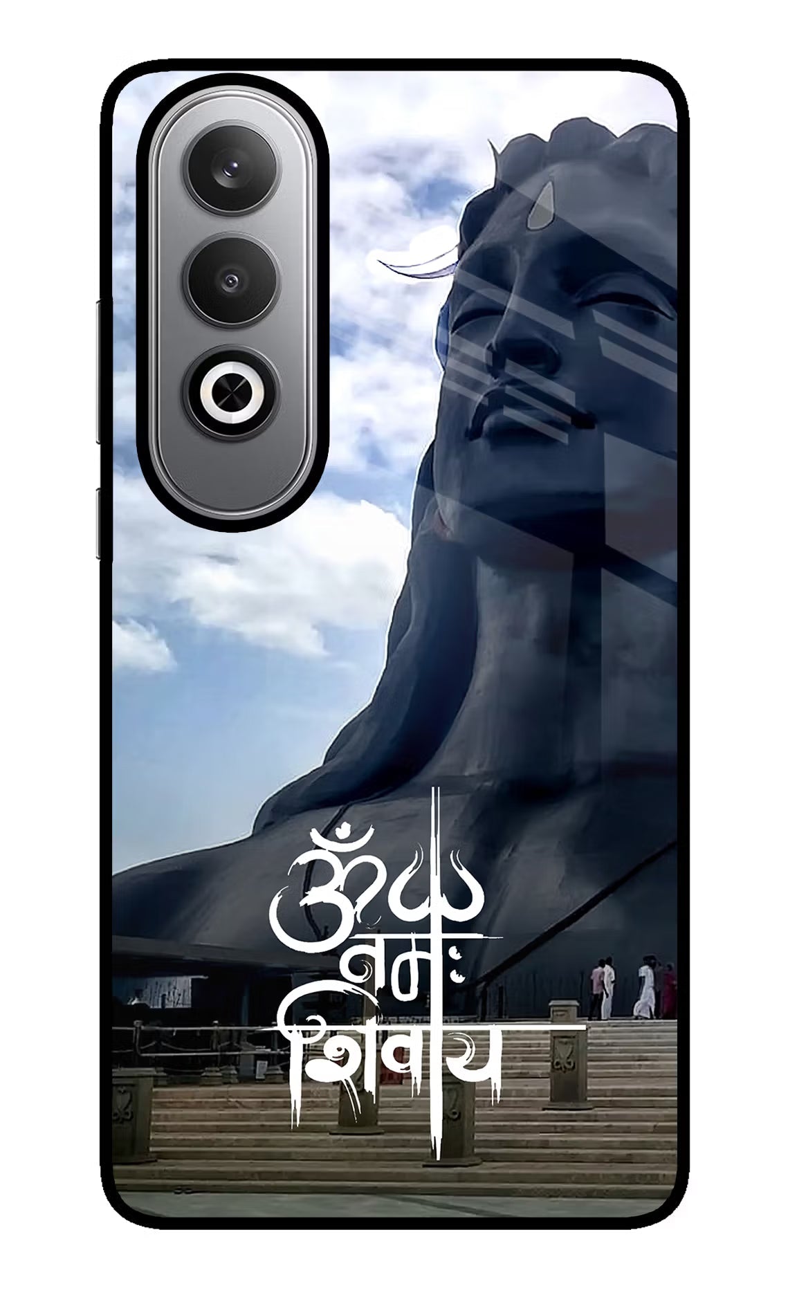 Om Namah Shivay Oneplus Nord CE4 Glass Case Back Cover by Casekaro