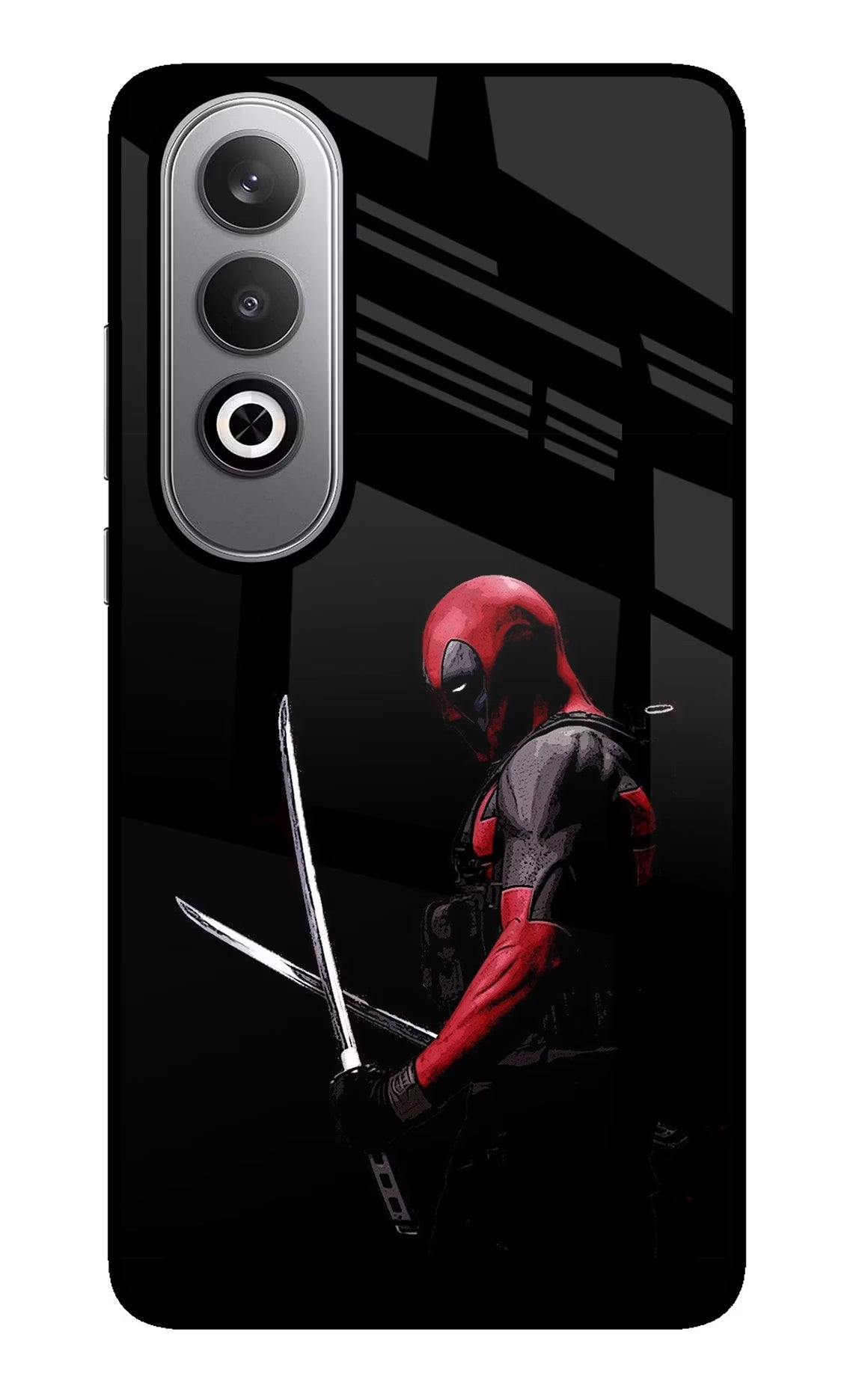 Deadpool Oneplus Nord CE4 Glass Case Back Cover by Casekaro