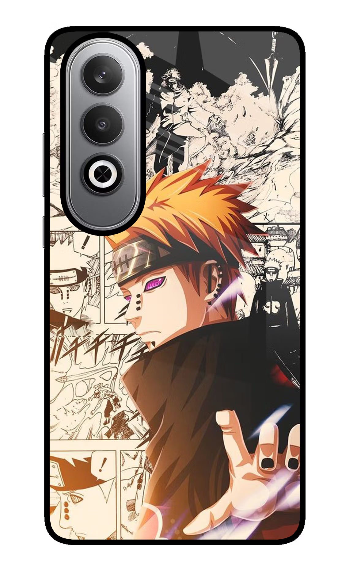 Pain Anime Oneplus Nord CE4 Glass Case Back Cover by Casekaro