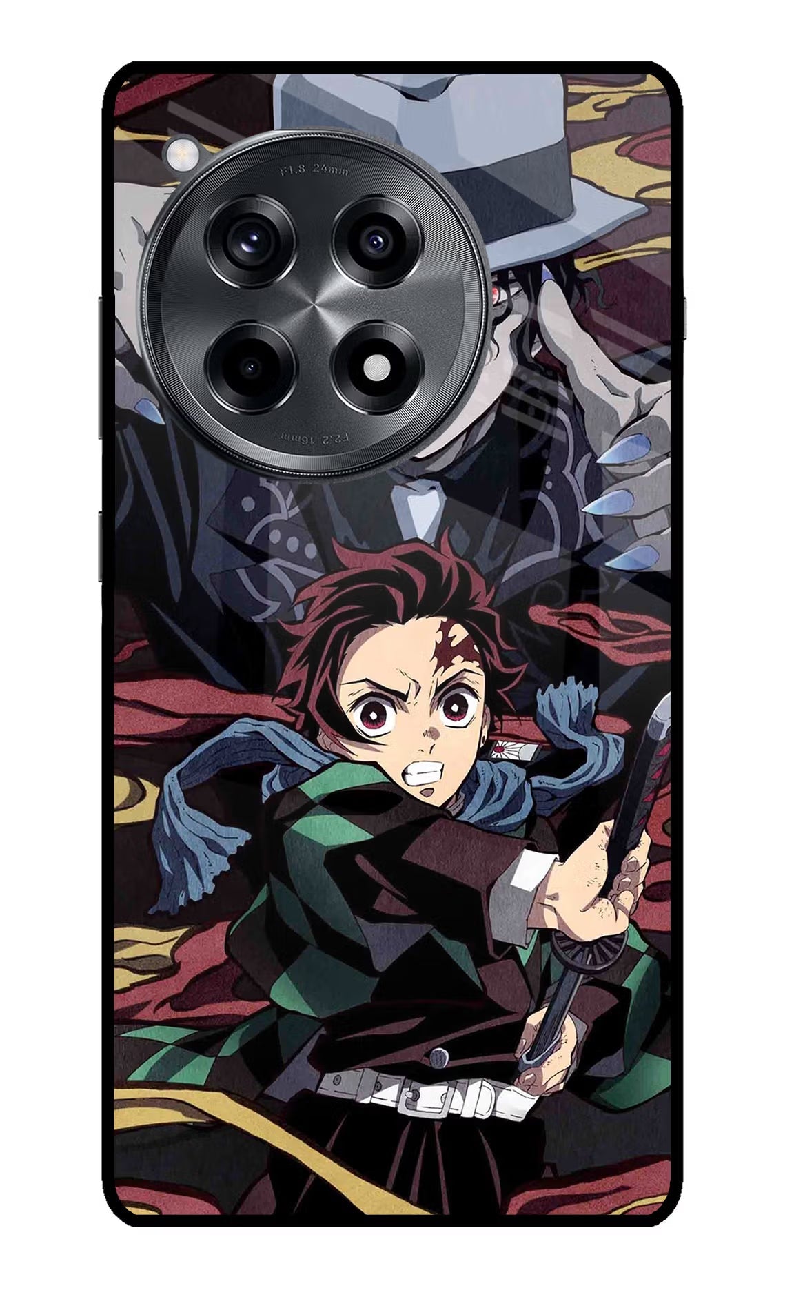 Demon Slayer OnePlus 12R Glass Case Back Cover by Casekaro