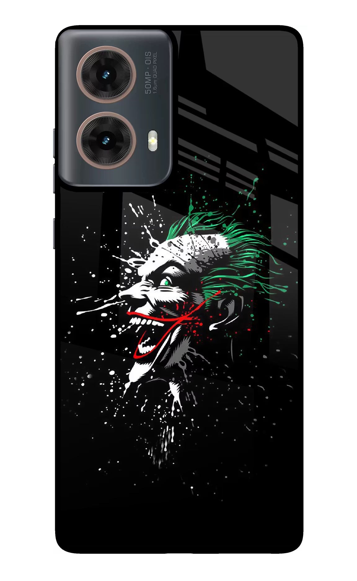 Joker Motorola G85 Glass Case Back Cover by Casekaro