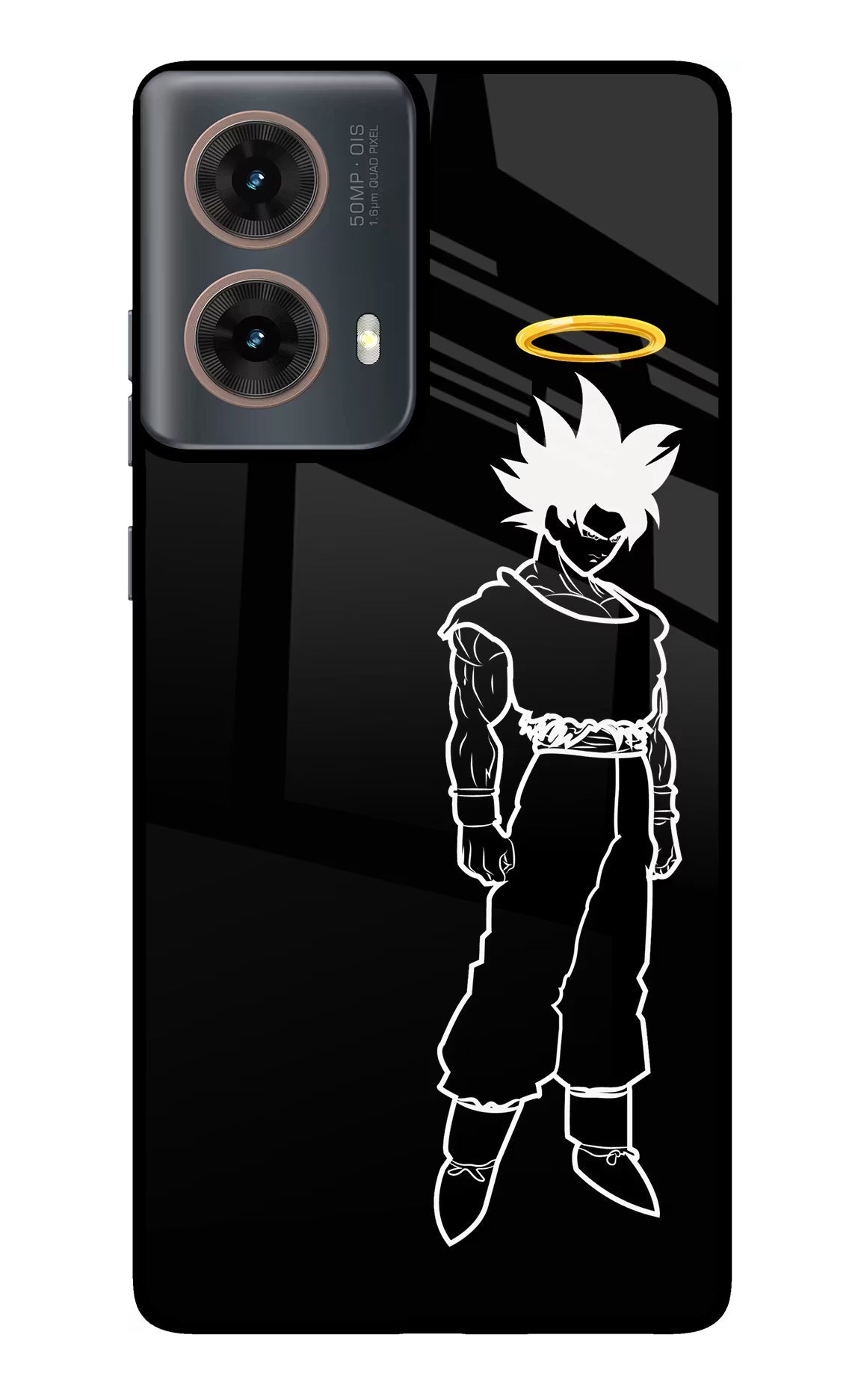 DBS Character Motorola G85 Glass Case Back Cover by Casekaro