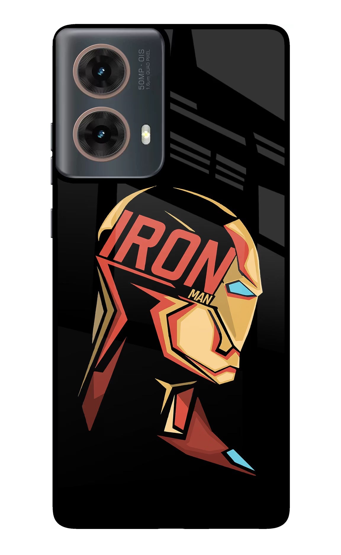 IronMan Motorola G85 Glass Case Back Cover by Casekaro