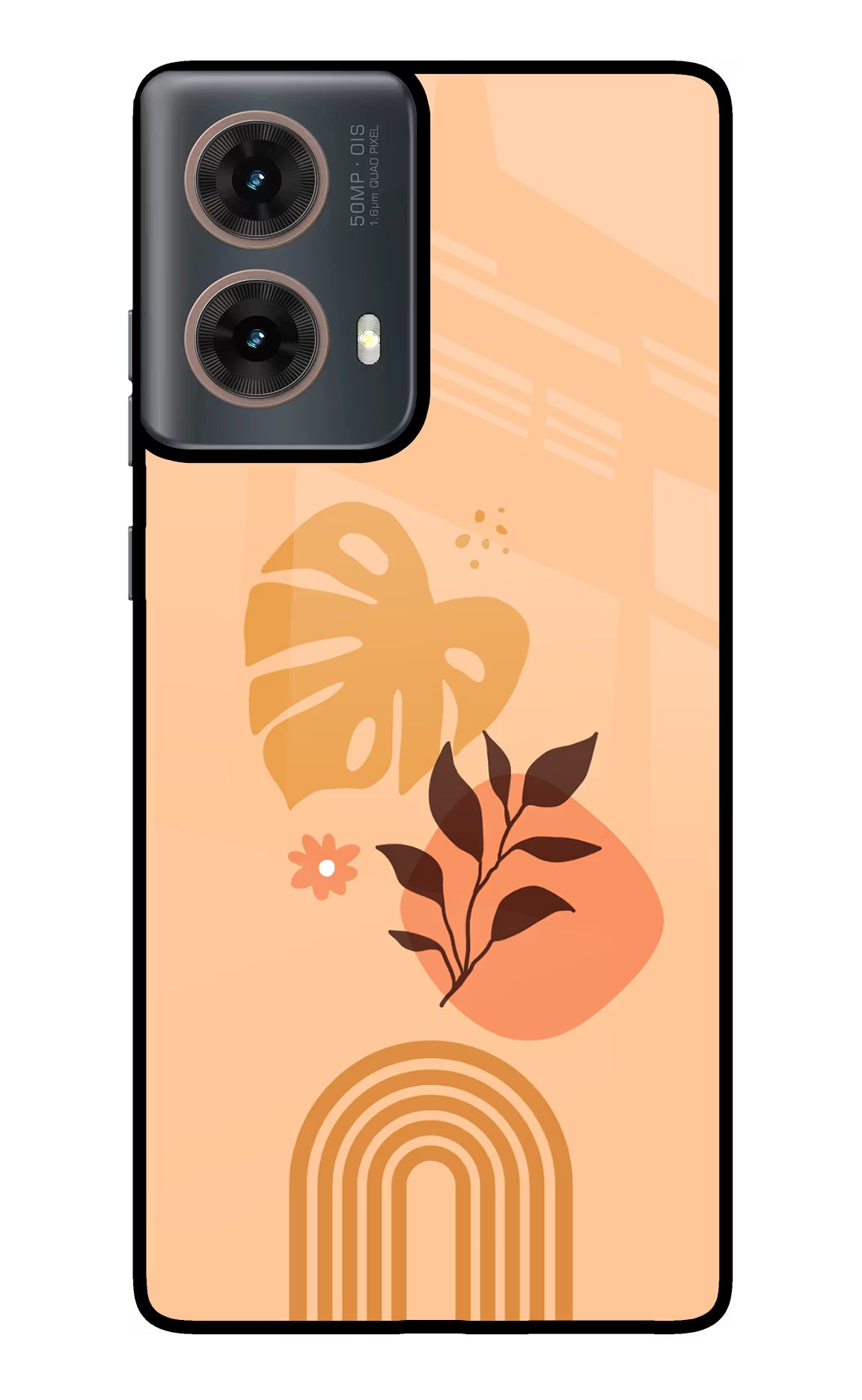 Bohemian Art Motorola G85 Glass Case Back Cover by Casekaro