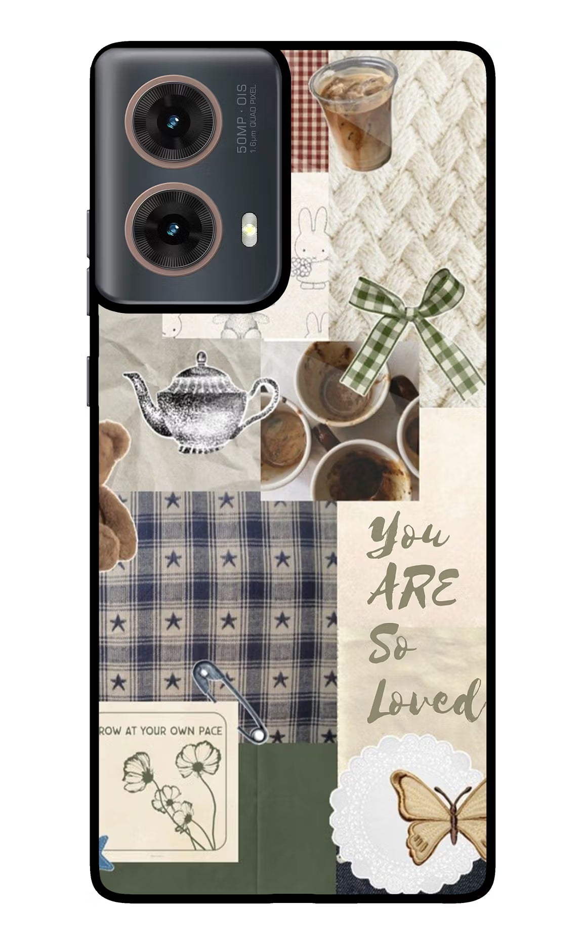 Cookie Motorola G85 Glass Case Back Cover by Casekaro