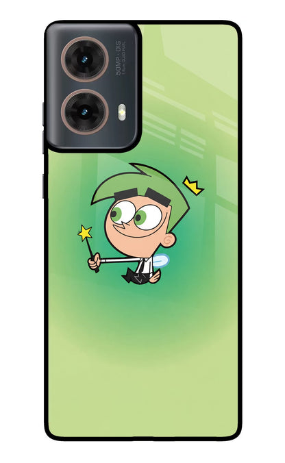 Cosmo Magic Motorola G85 Glass Case Back Cover by Casekaro