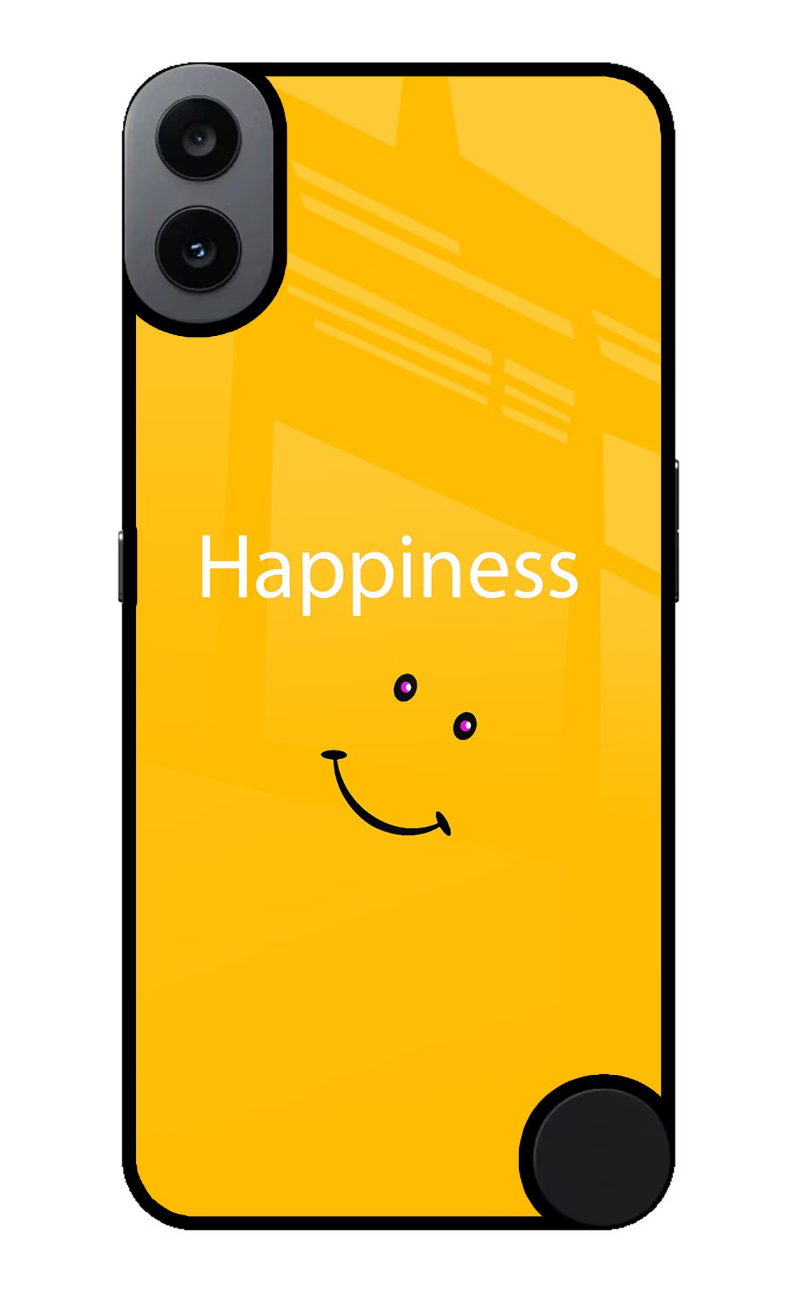 Happiness With Smiley CMF by Nothing Phone 1 Glass Case