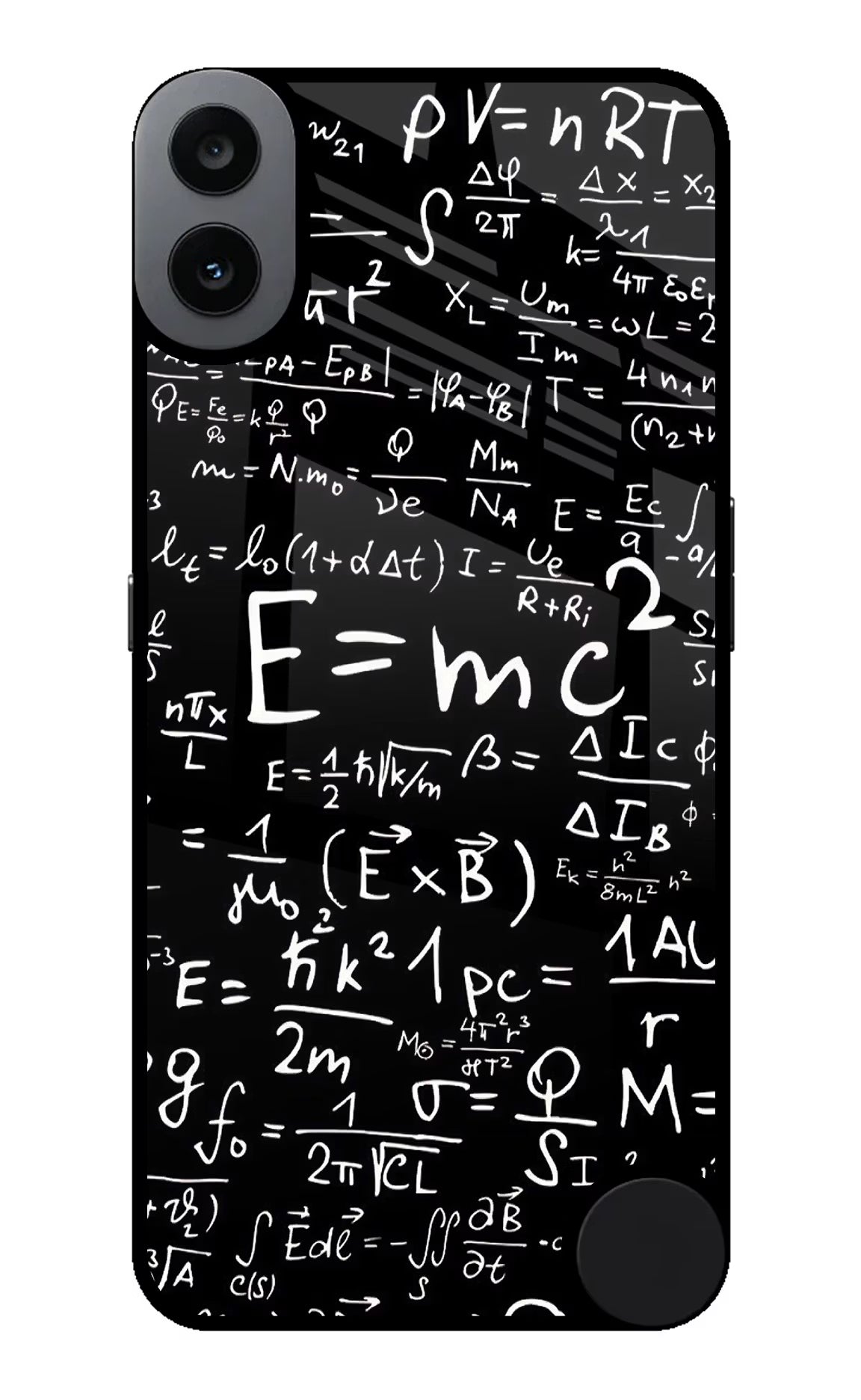 Physics Formula CMF by Nothing Phone 1 Glass Case Back Cover by Casekaro