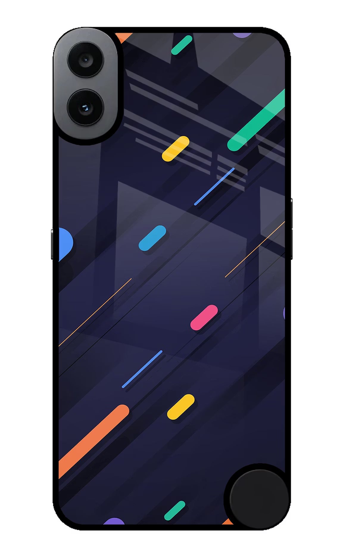 Abstract Design CMF by Nothing Phone 1 Glass Case Back Cover by Casekaro
