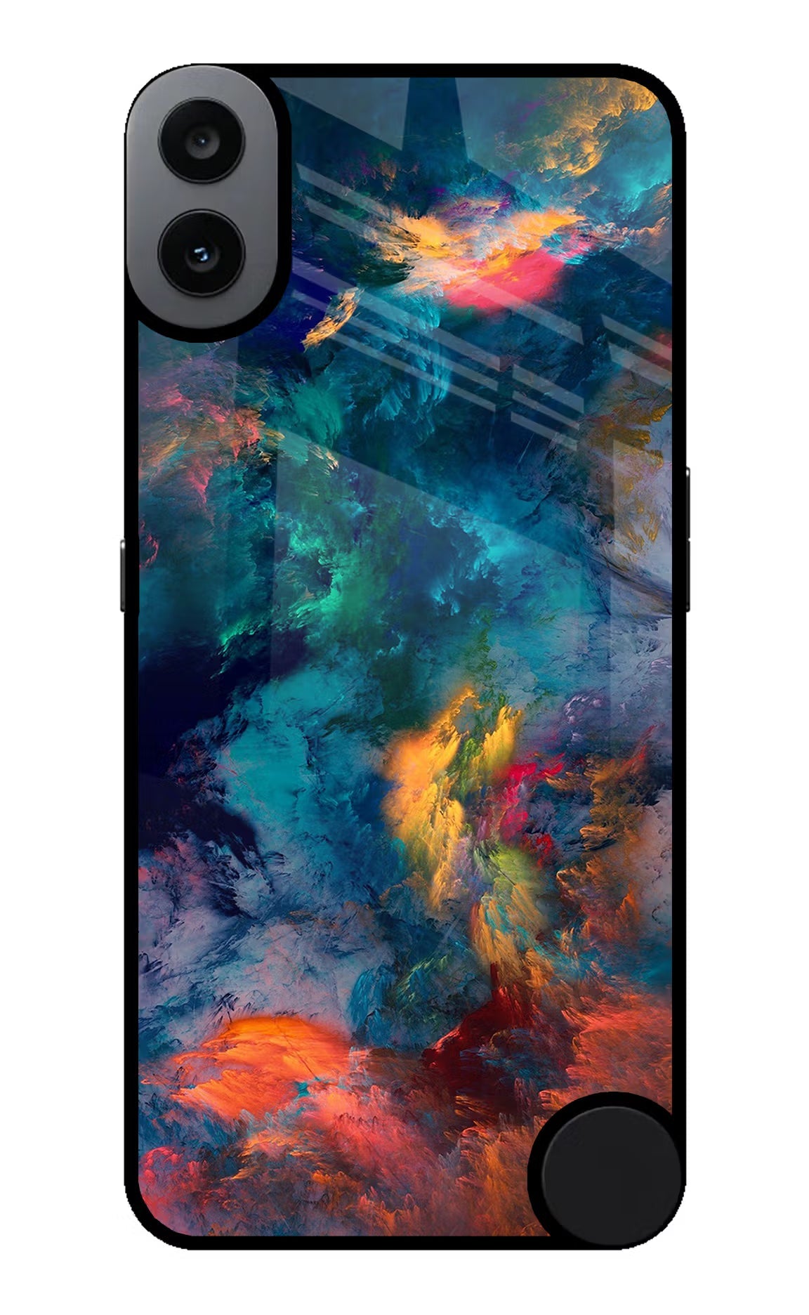 Artwork Paint CMF by Nothing Phone 1 Glass Case Back Cover by Casekaro