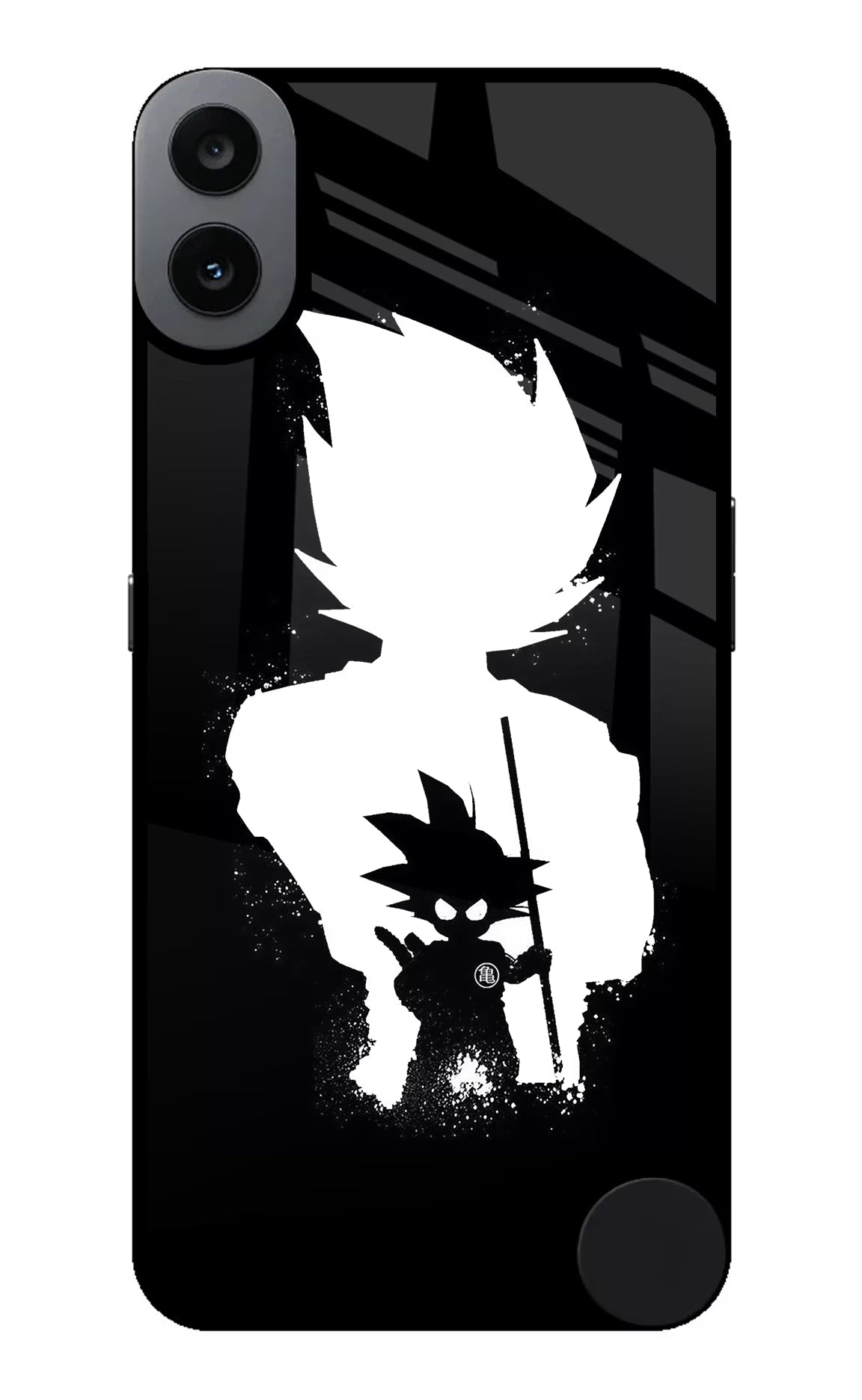 Goku Shadow CMF by Nothing Phone 1 Glass Case Back Cover by Casekaro