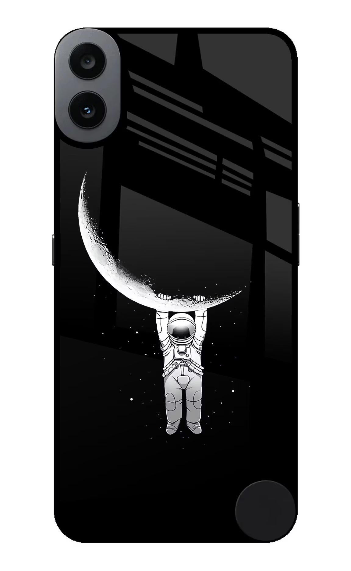 Moon Space CMF by Nothing Phone 1 Glass Case Back Cover by Casekaro