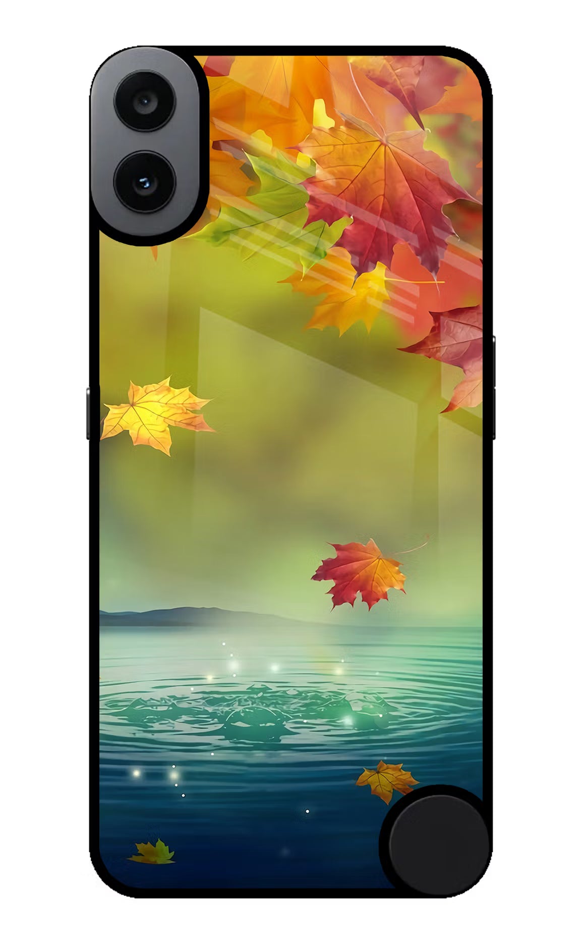 Flowers CMF by Nothing Phone 1 Glass Case Back Cover by Casekaro