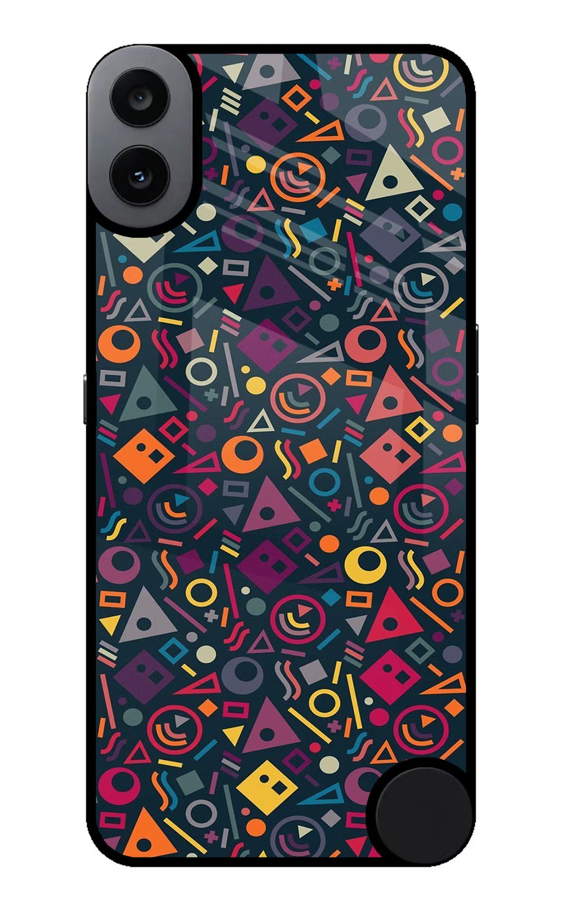 Geometric Abstract CMF by Nothing Phone 1 Glass Case Back Cover by Casekaro