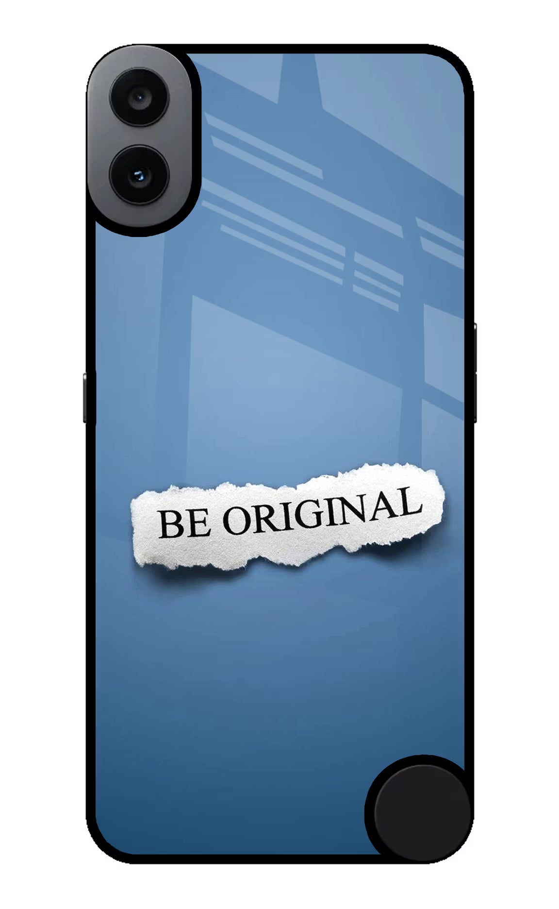 Be Original CMF by Nothing Phone 1 Glass Case Back Cover by Casekaro