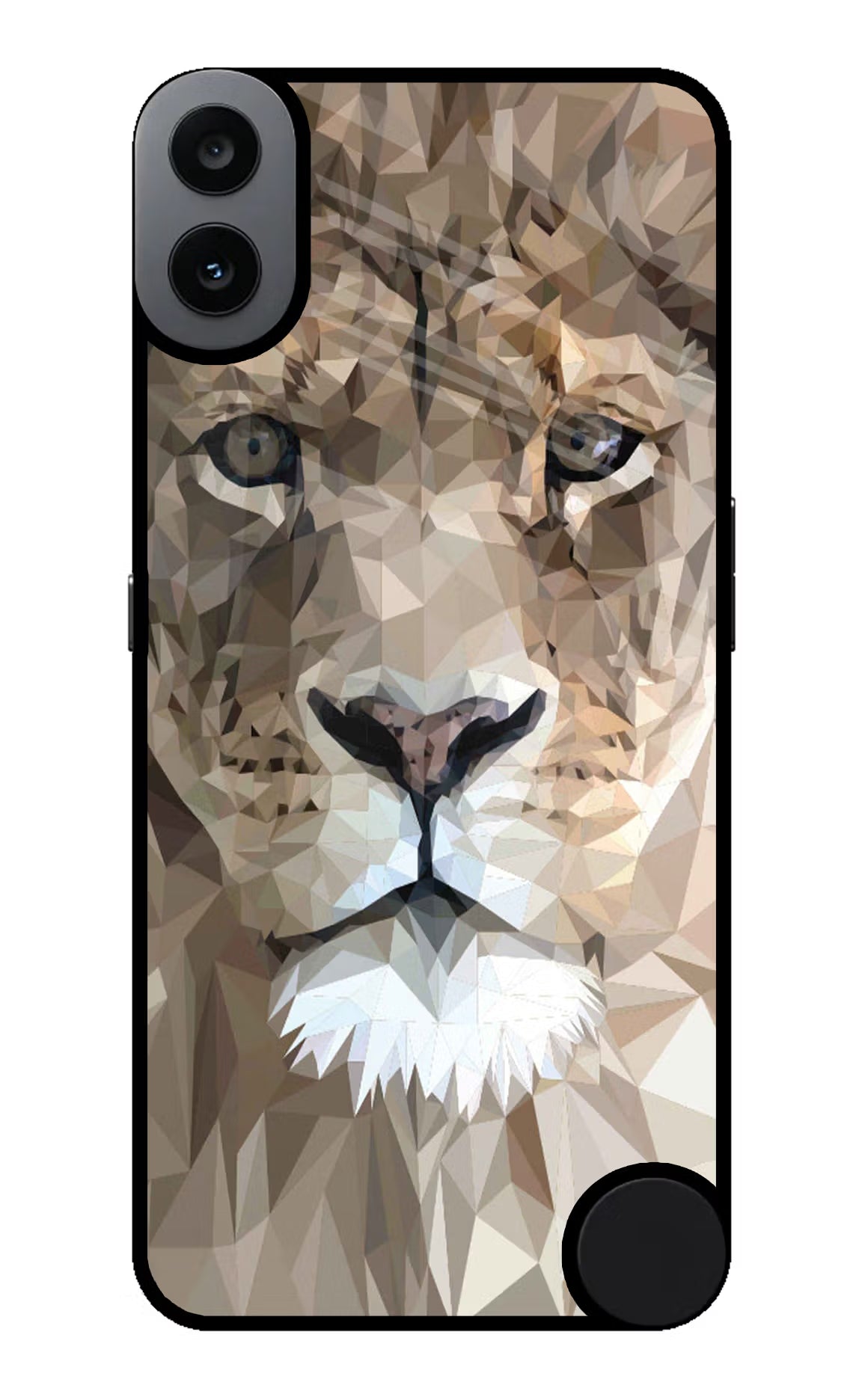 Lion Art CMF by Nothing Phone 1 Glass Case Back Cover by Casekaro