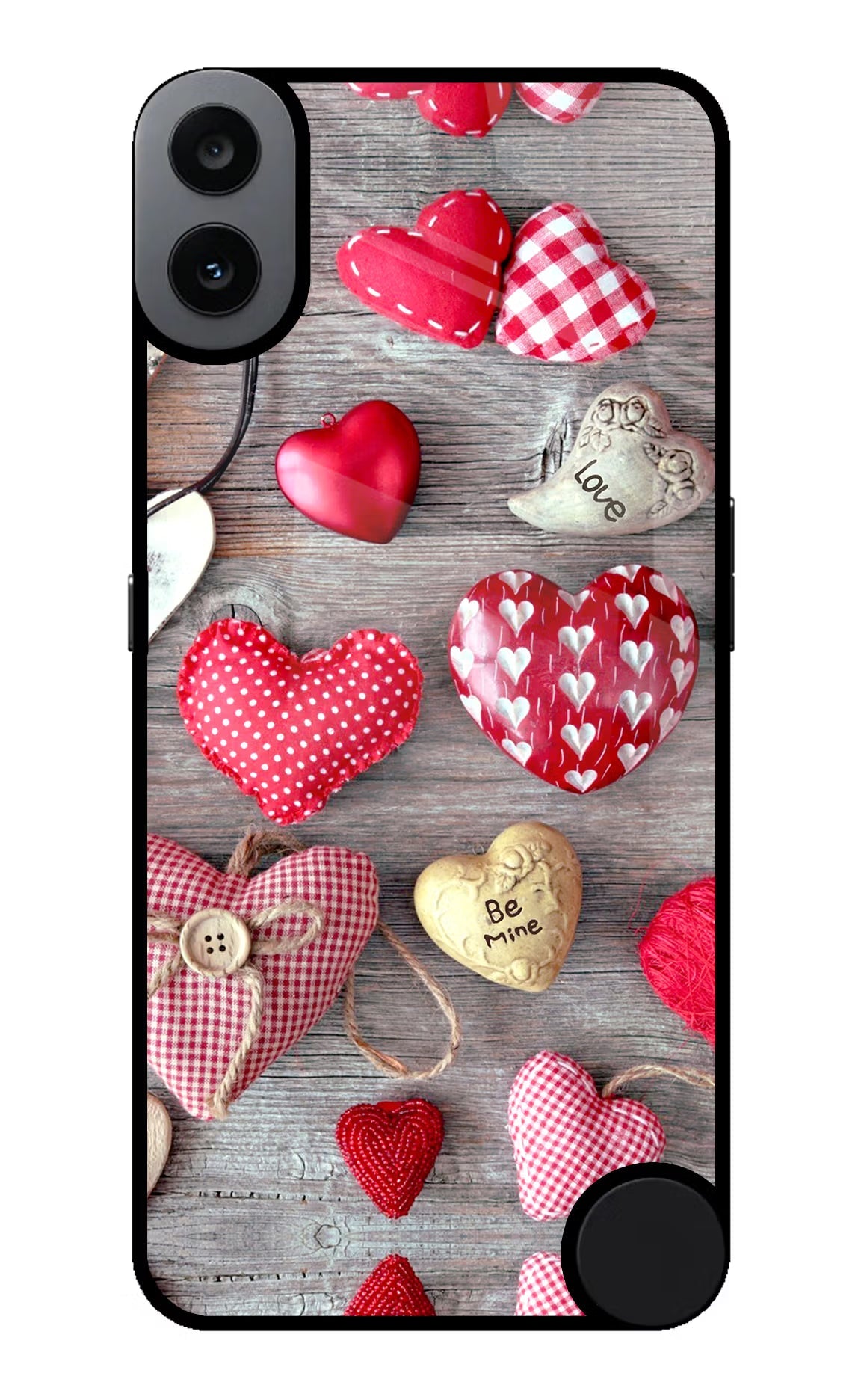 Love Wallpaper CMF by Nothing Phone 1 Glass Case