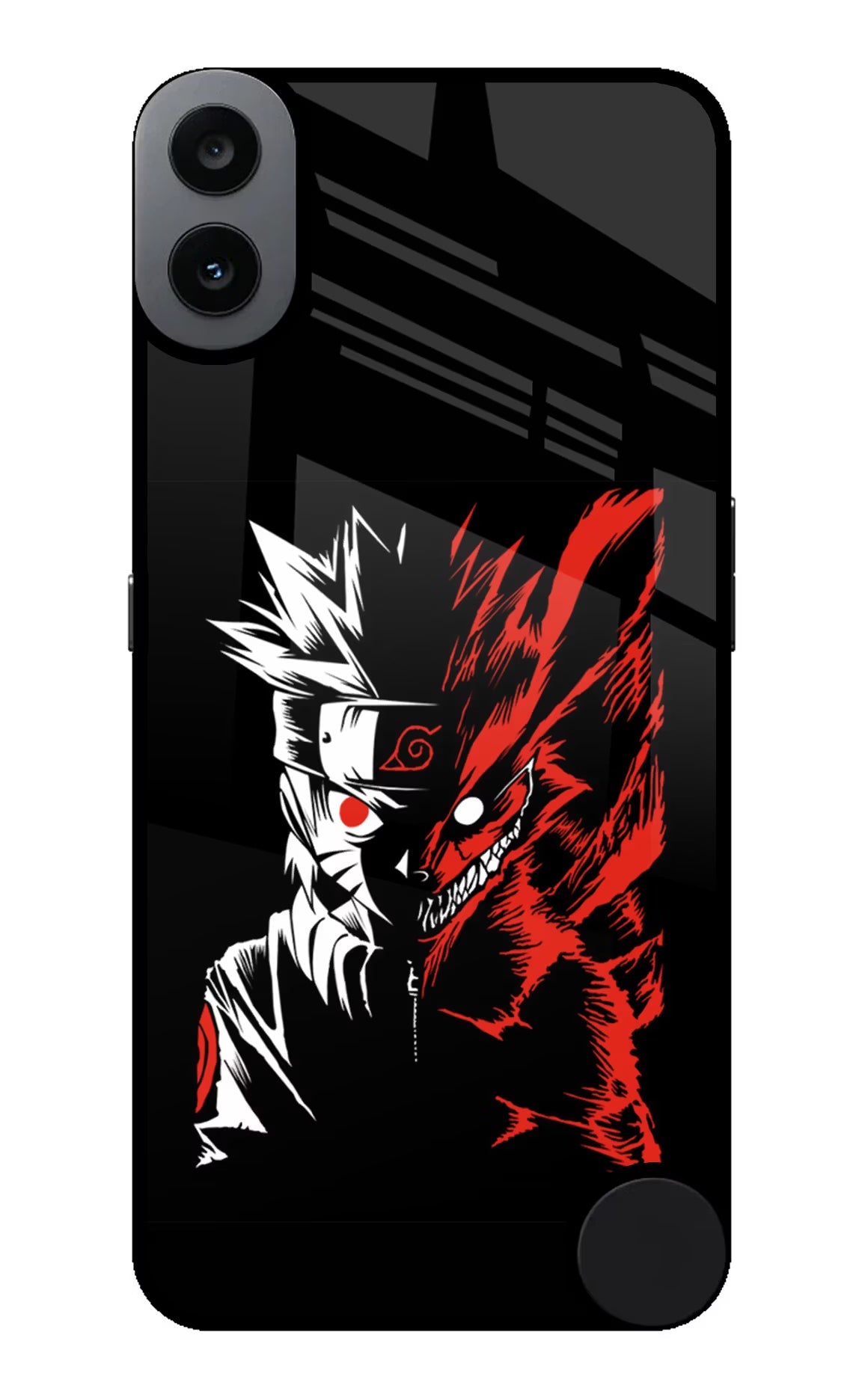 Naruto Two Face CMF by Nothing Phone 1 Glass Case Back Cover by Casekaro