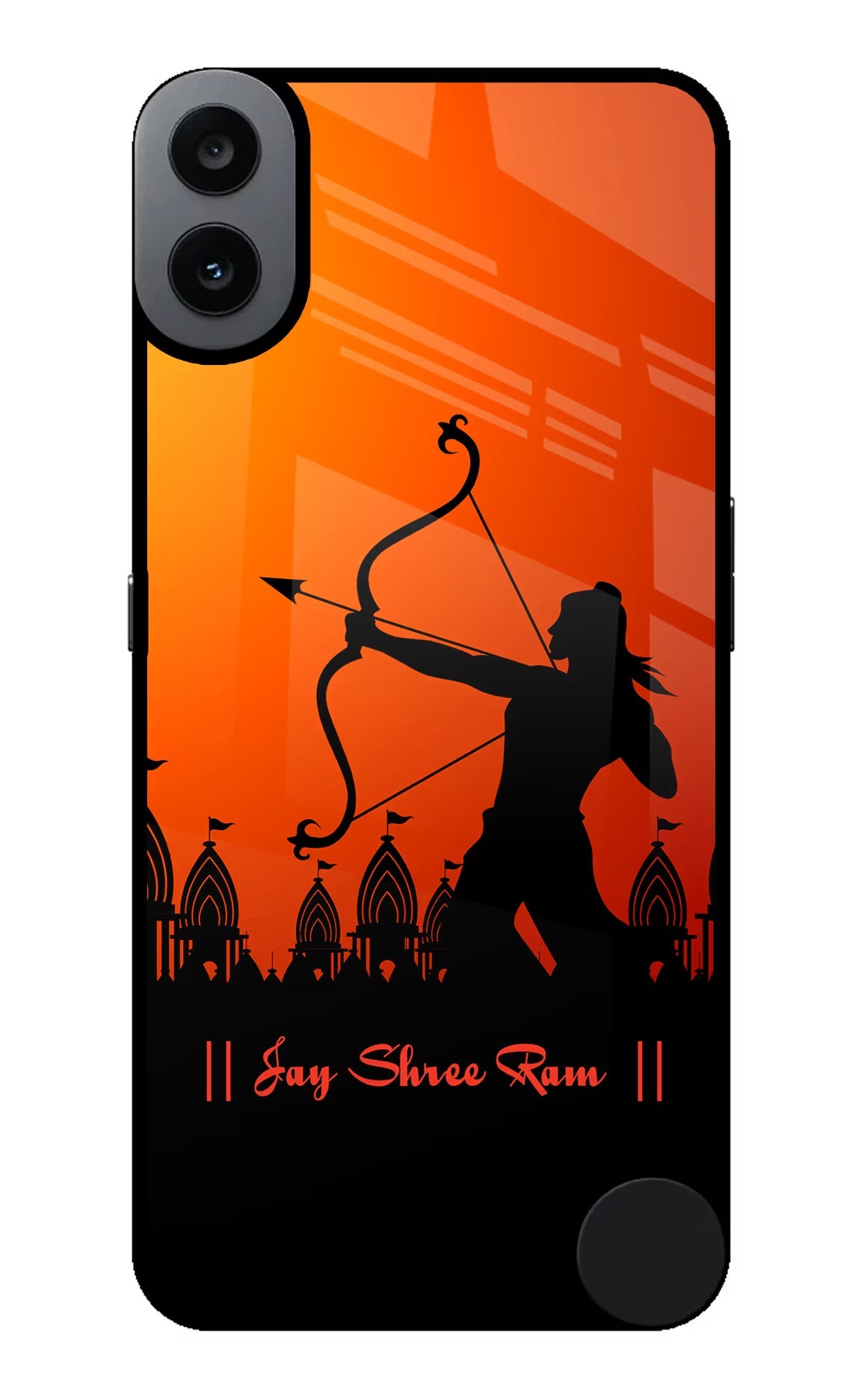 Lord Ram - 4 CMF by Nothing Phone 1 Glass Case