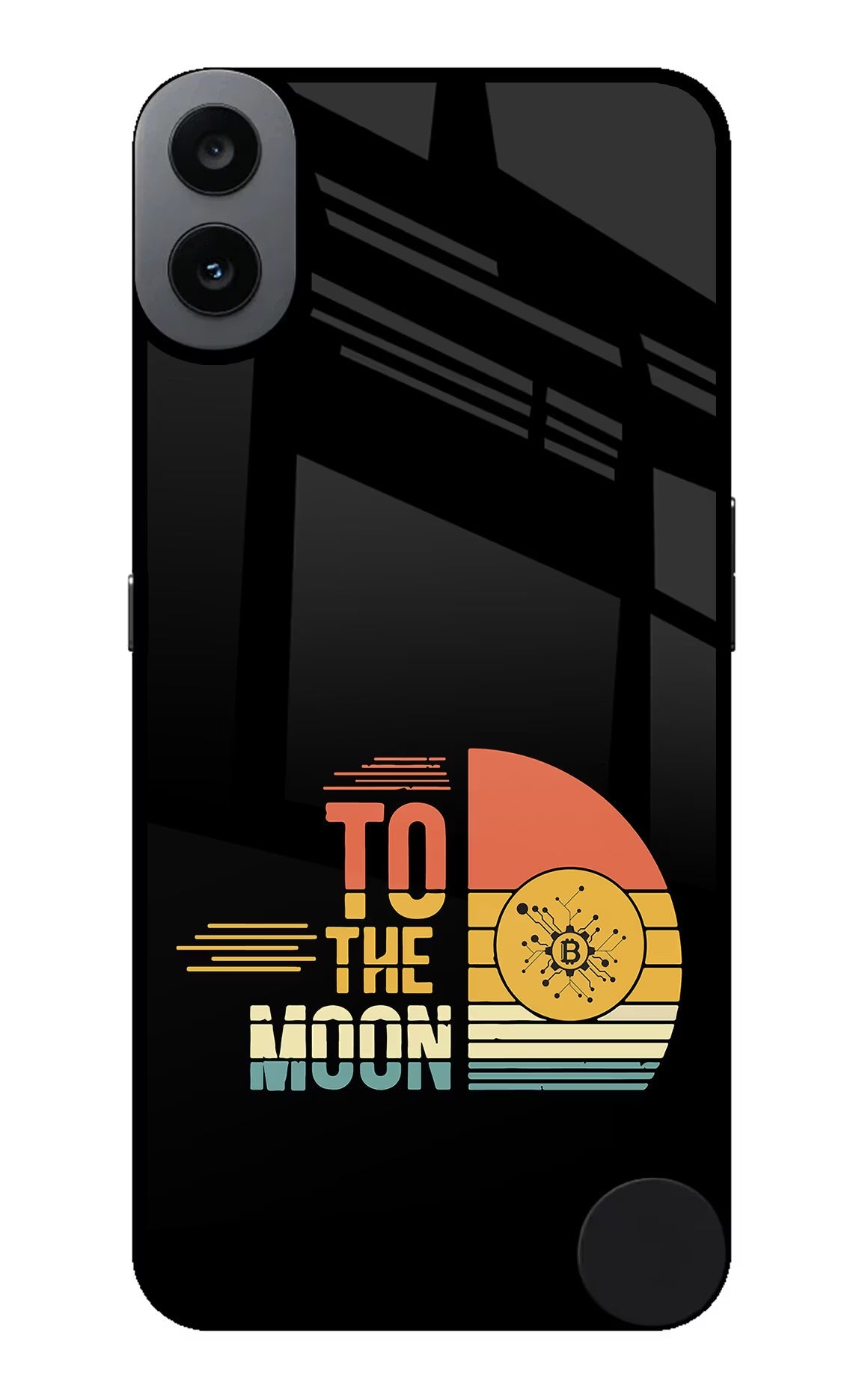 To the Moon CMF by Nothing Phone 1 Glass Case Back Cover by Casekaro