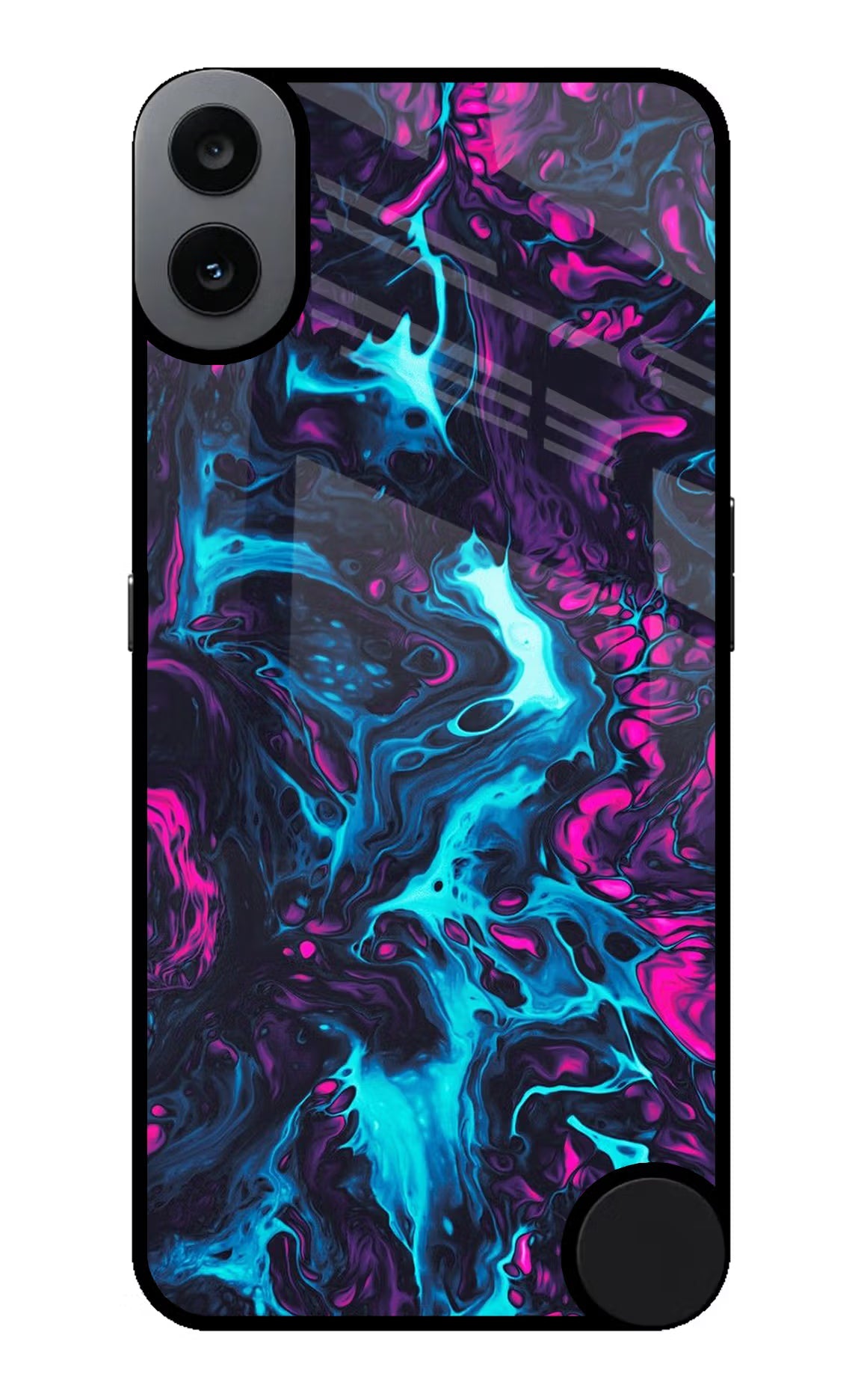 Abstract CMF by Nothing Phone 1 Glass Case Back Cover by Casekaro