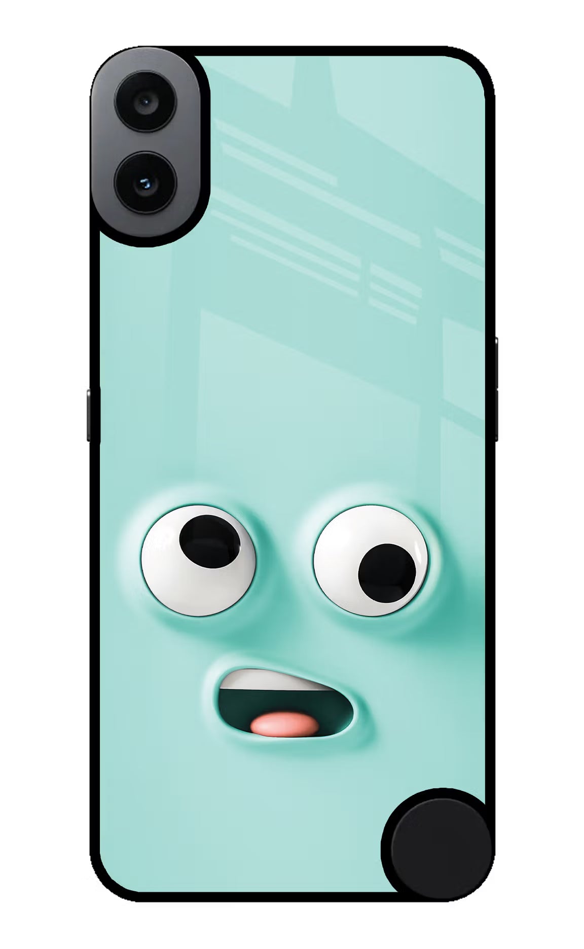 Funny Cartoon CMF by Nothing Phone 1 Glass Case Back Cover by Casekaro
