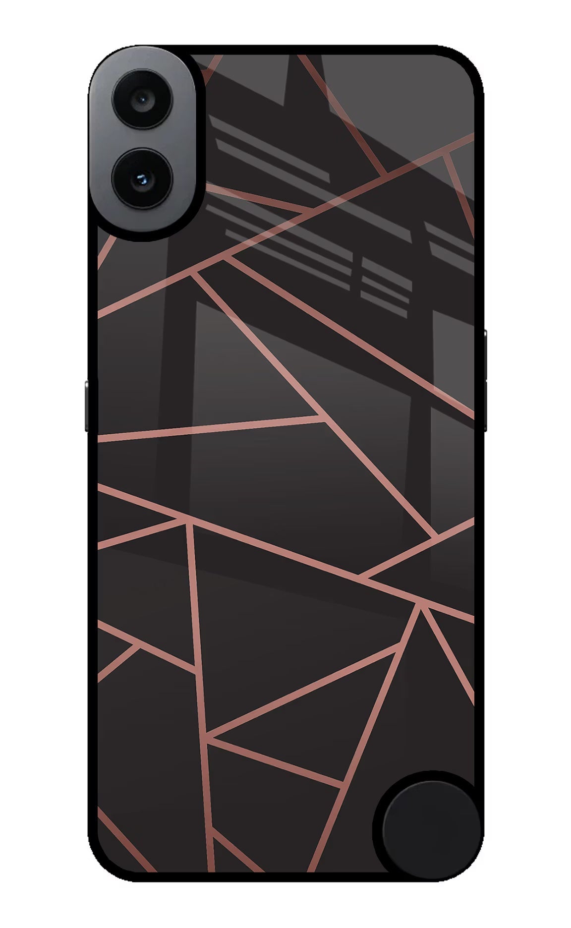 Geometric Pattern CMF by Nothing Phone 1 Glass Case Back Cover by Casekaro