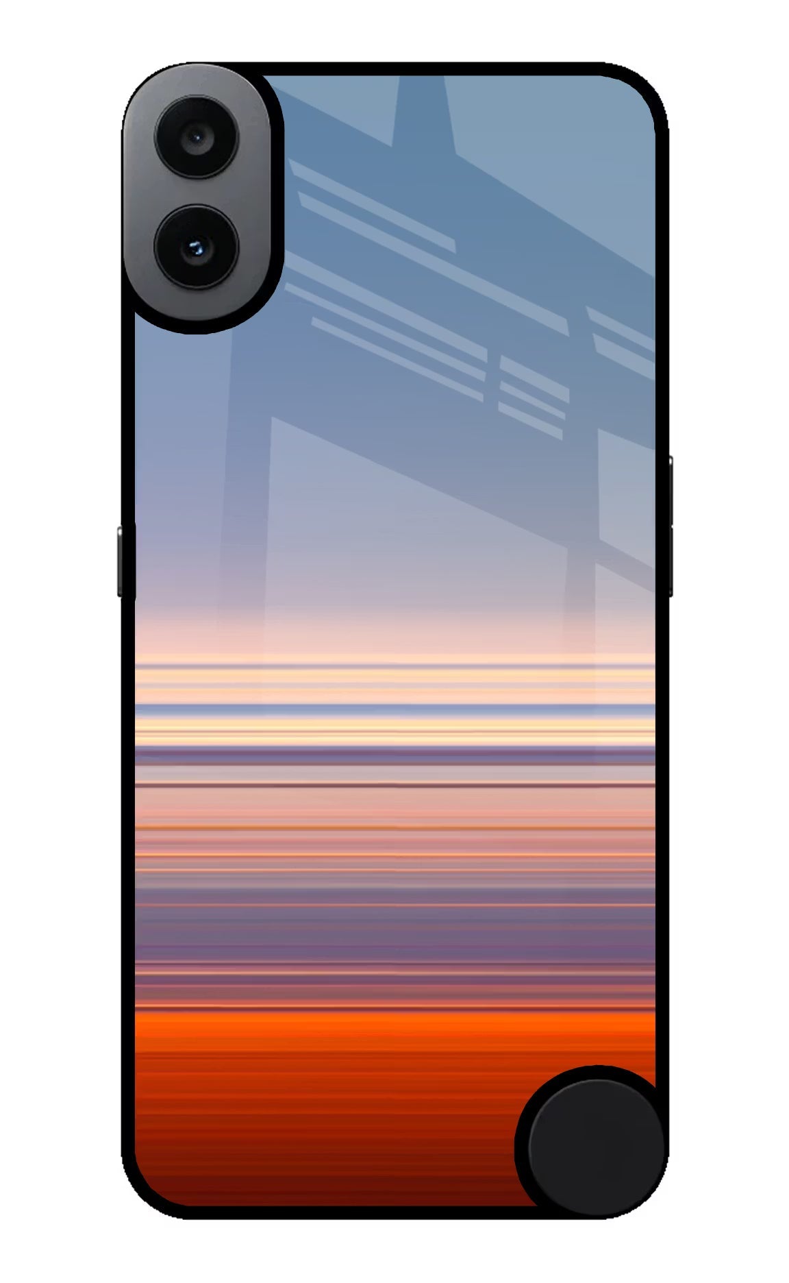 Morning Colors CMF by Nothing Phone 1 Glass Case Back Cover by Casekaro