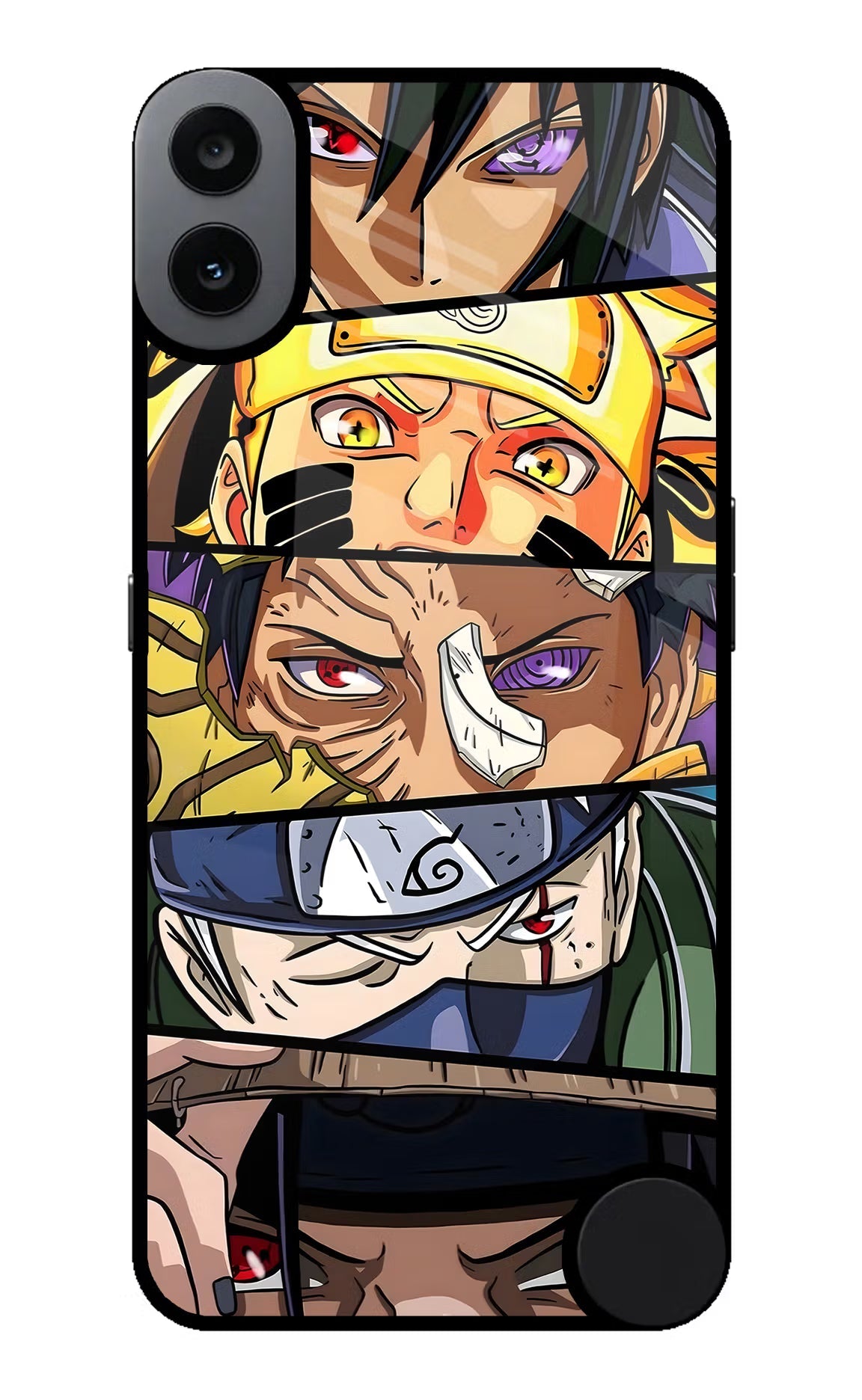 Naruto Character CMF by Nothing Phone 1 Glass Case Back Cover by Casekaro