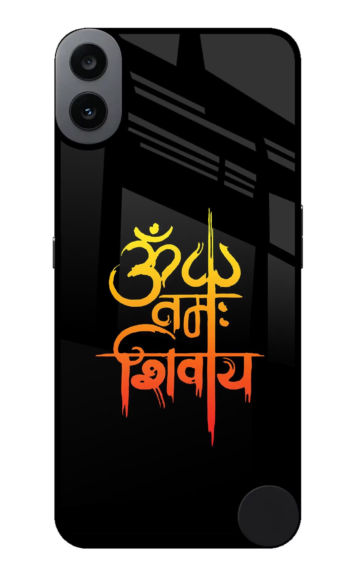 Om Namah Shivay CMF by Nothing Phone 1 Glass Case