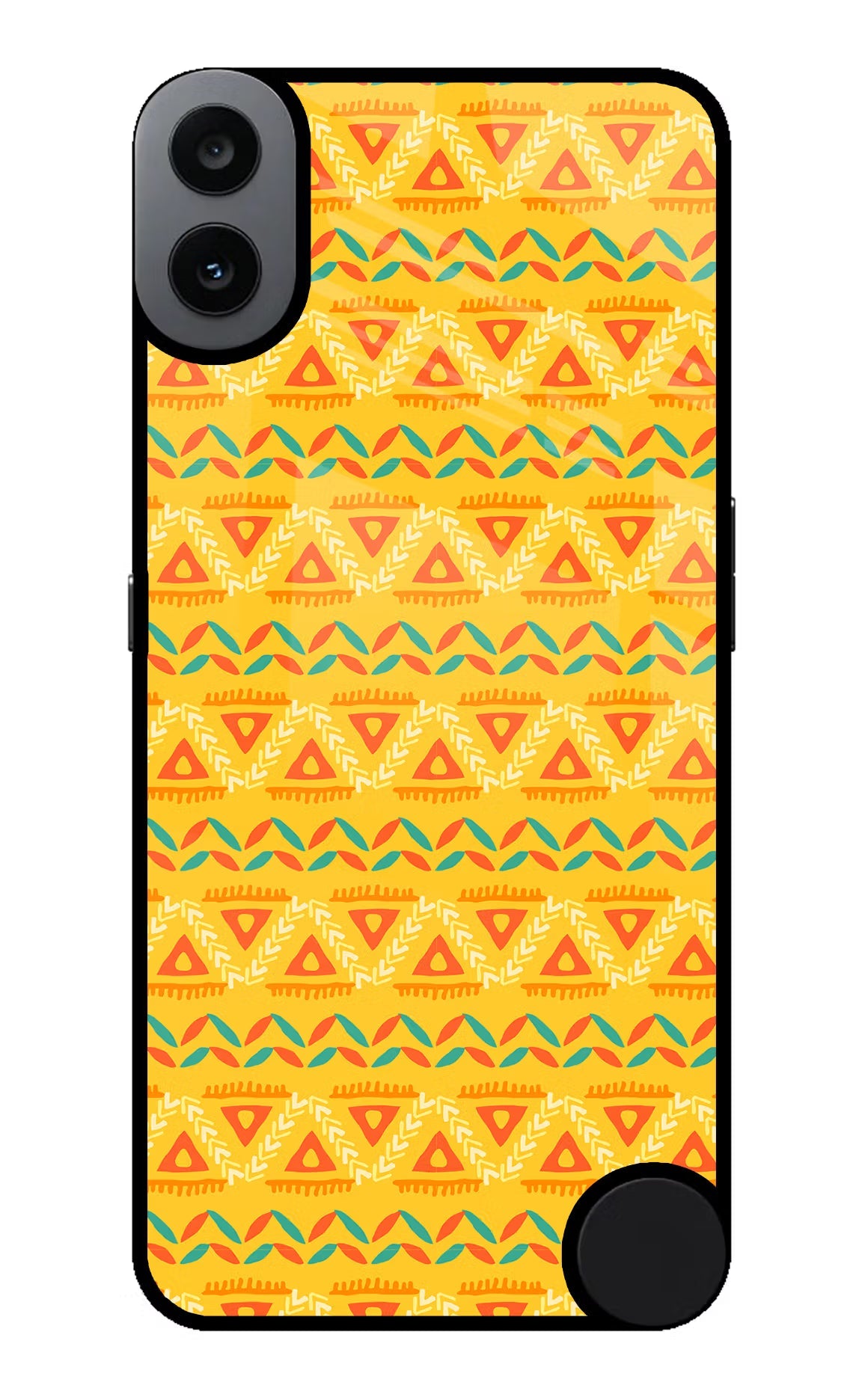 Tribal Pattern CMF by Nothing Phone 1 Glass Case Back Cover by Casekaro