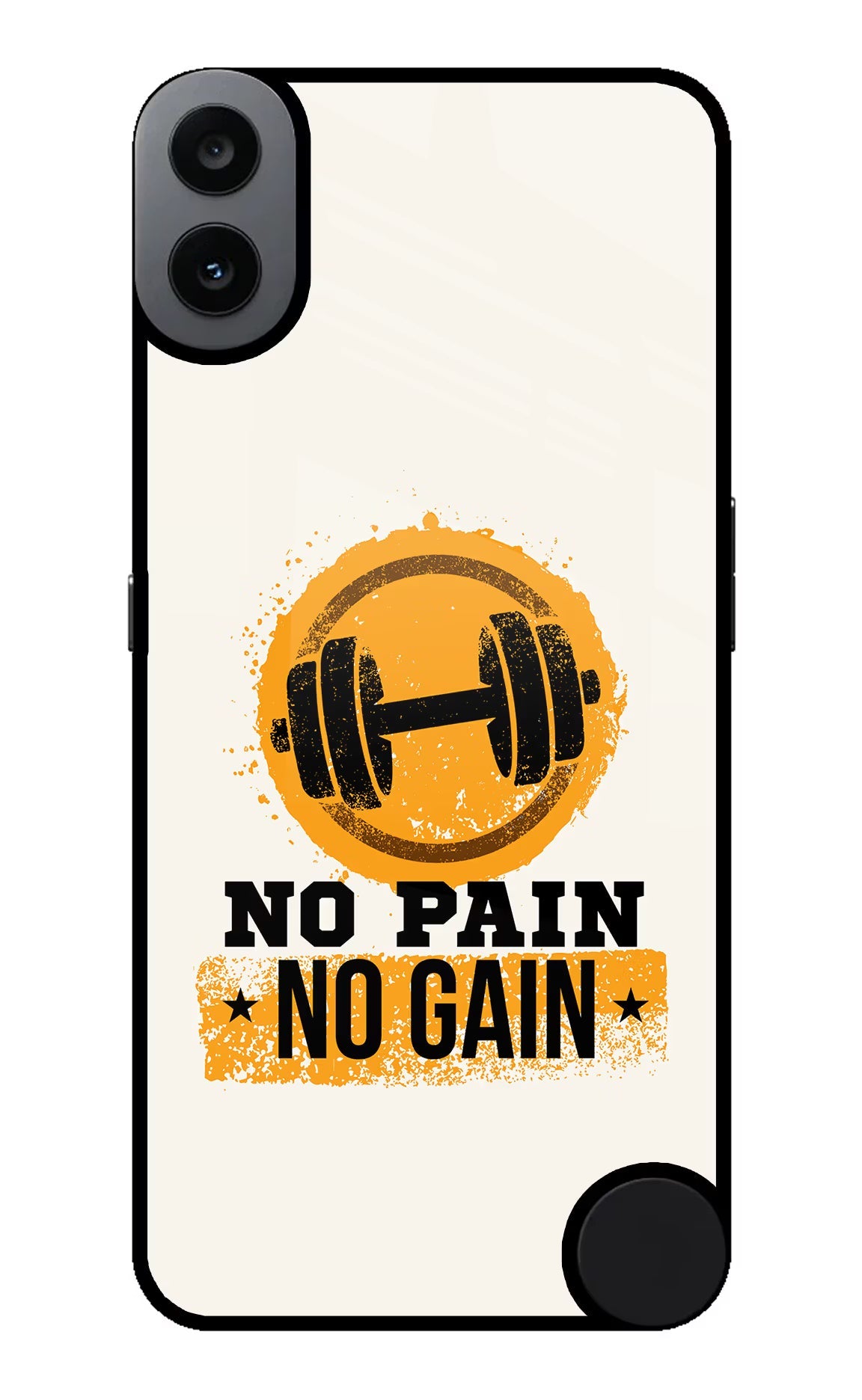 No Pain No Gain CMF by Nothing Phone 1 Glass Case